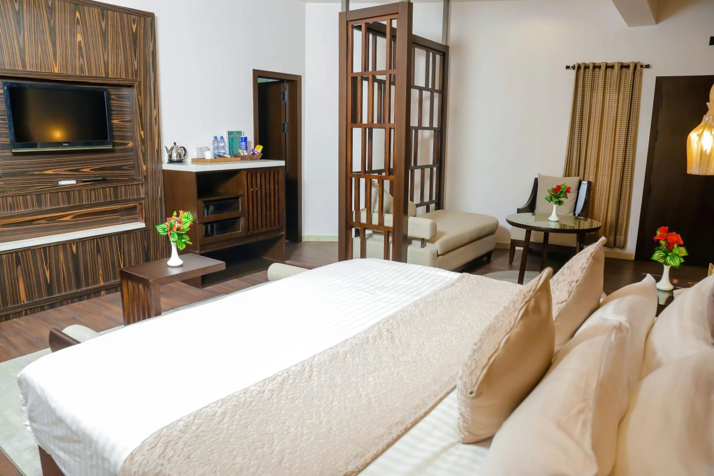 Bed in Hotel Lubumbashi