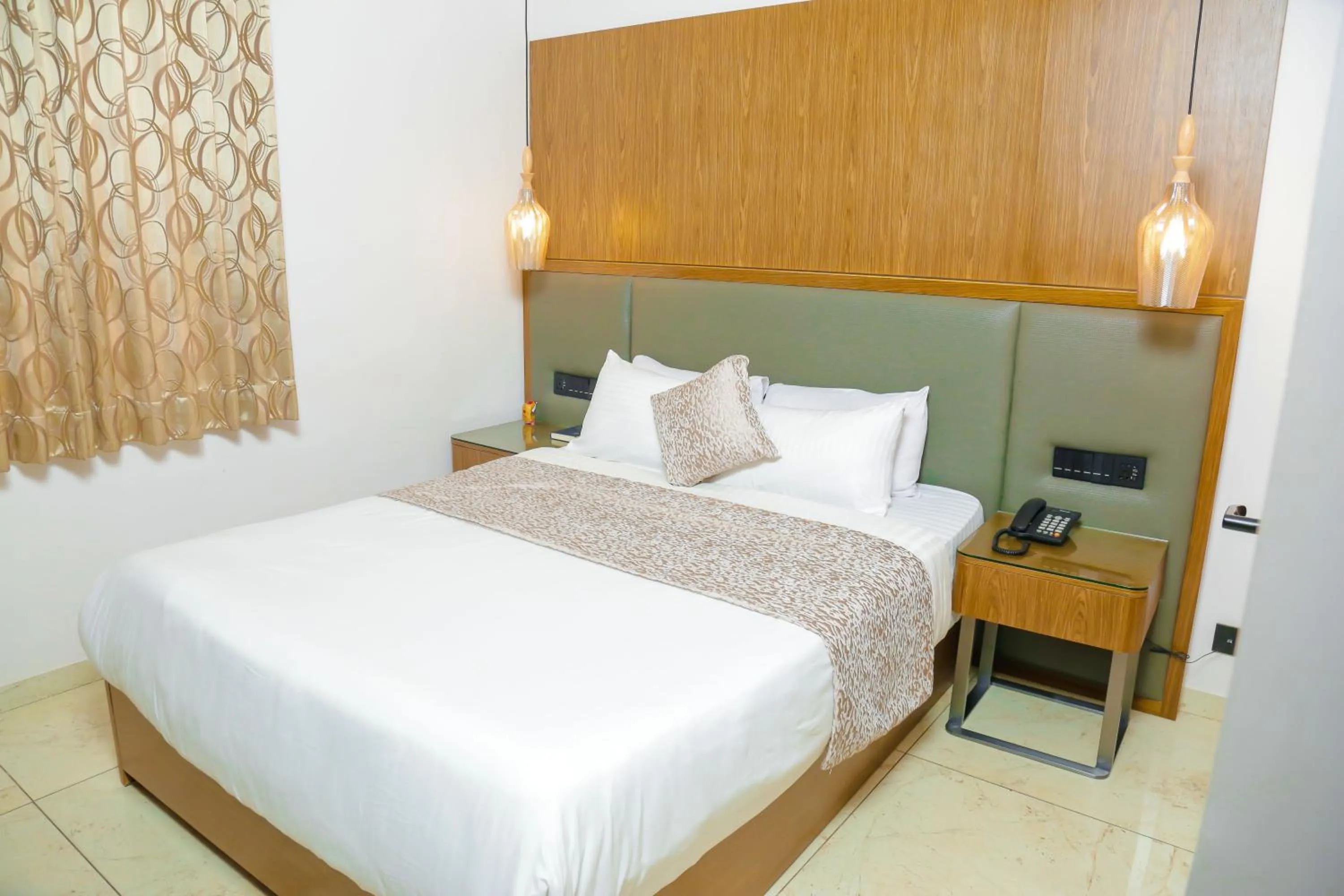 Bed in Hotel Lubumbashi