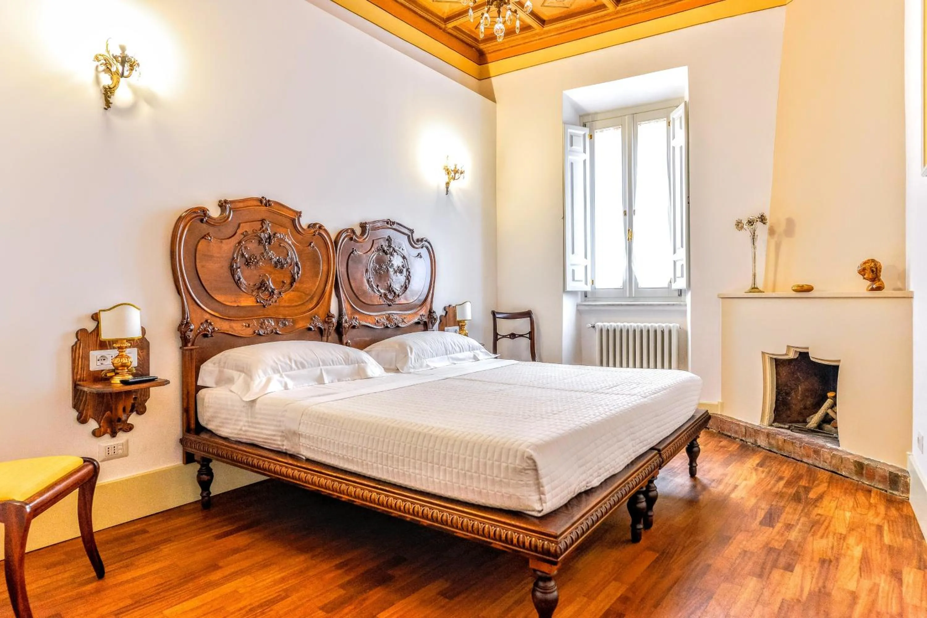 Bed in Arpinelli Relais