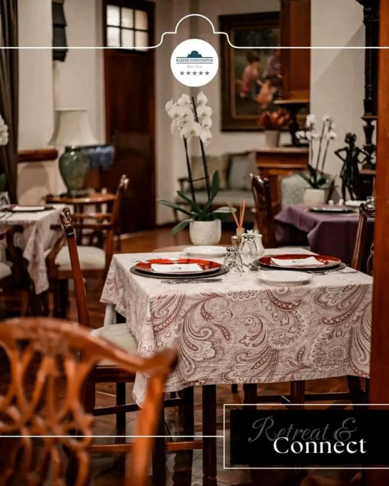 Restaurant/places to eat in Kleine Constantia Boutique Guest House