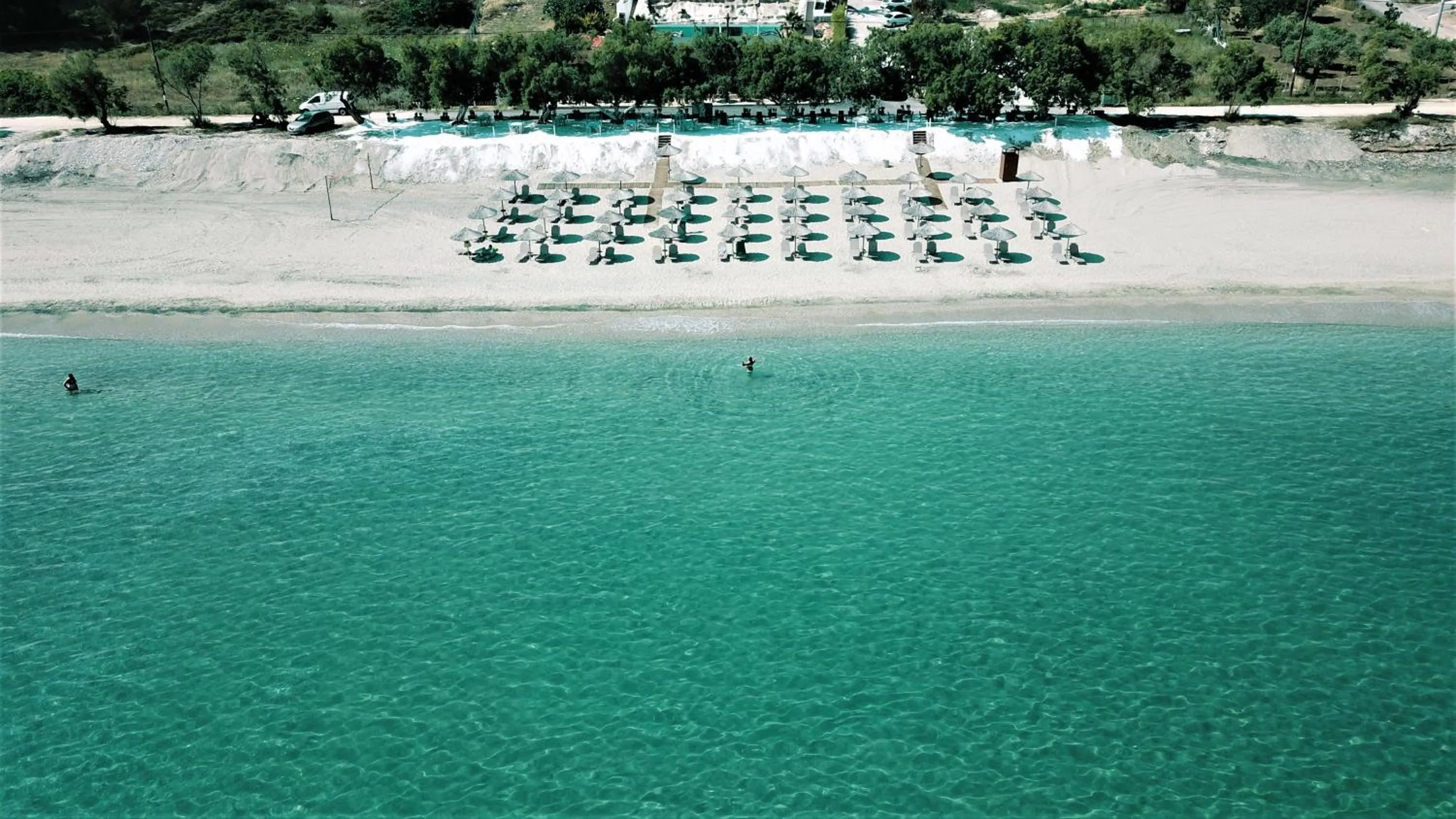 Beach in Grand Beach Hotel Thassos
