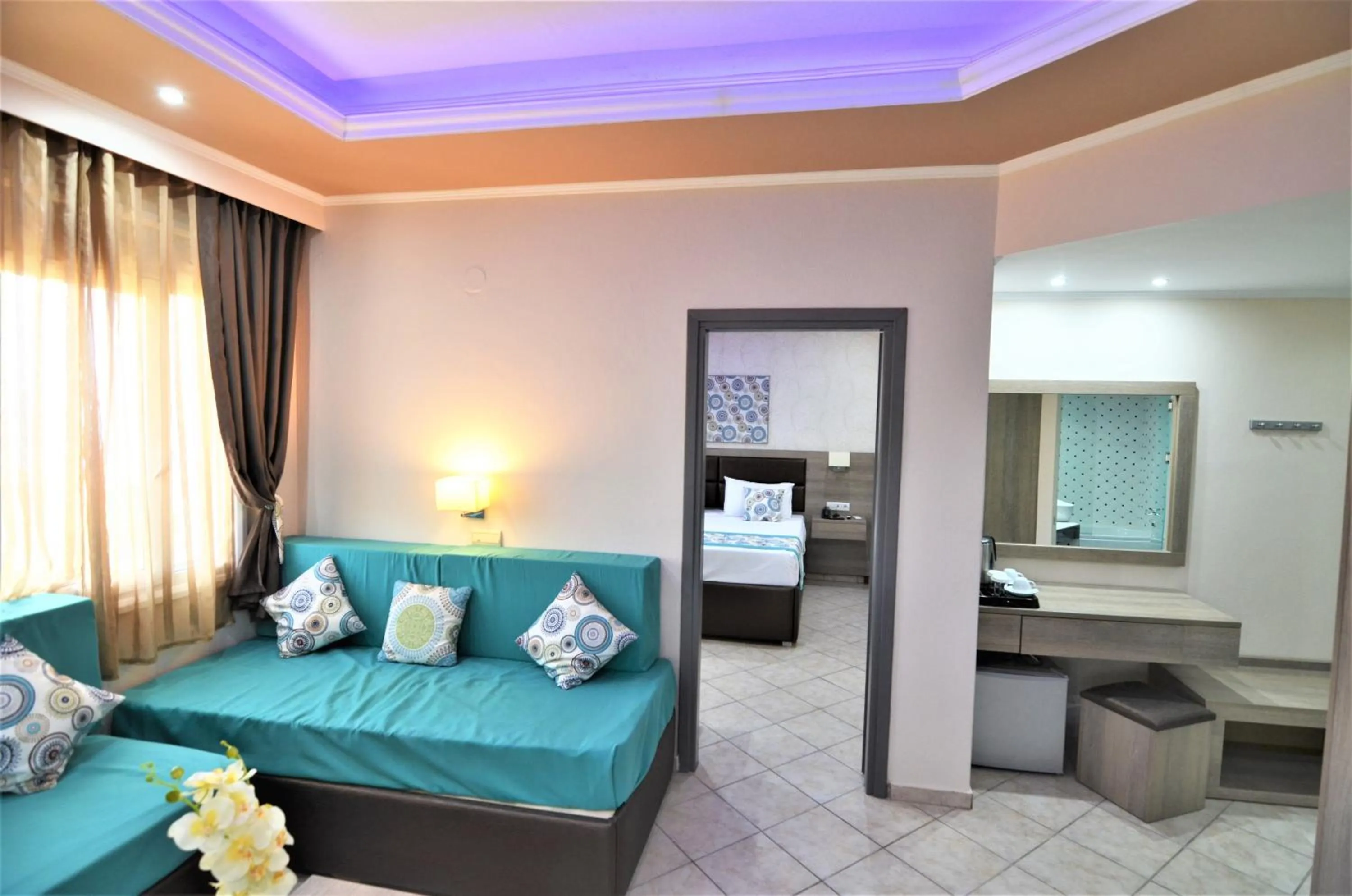 Bed in Grand Beach Hotel Thassos