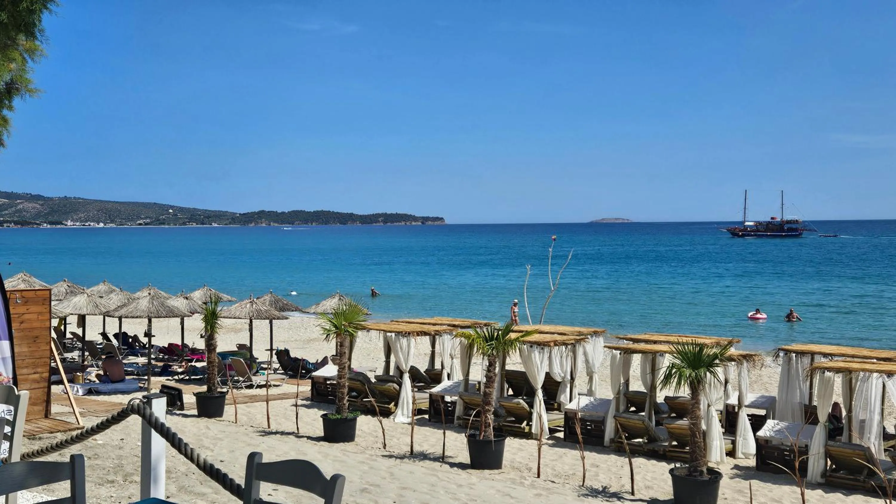 Beach in Grand Beach Hotel Thassos