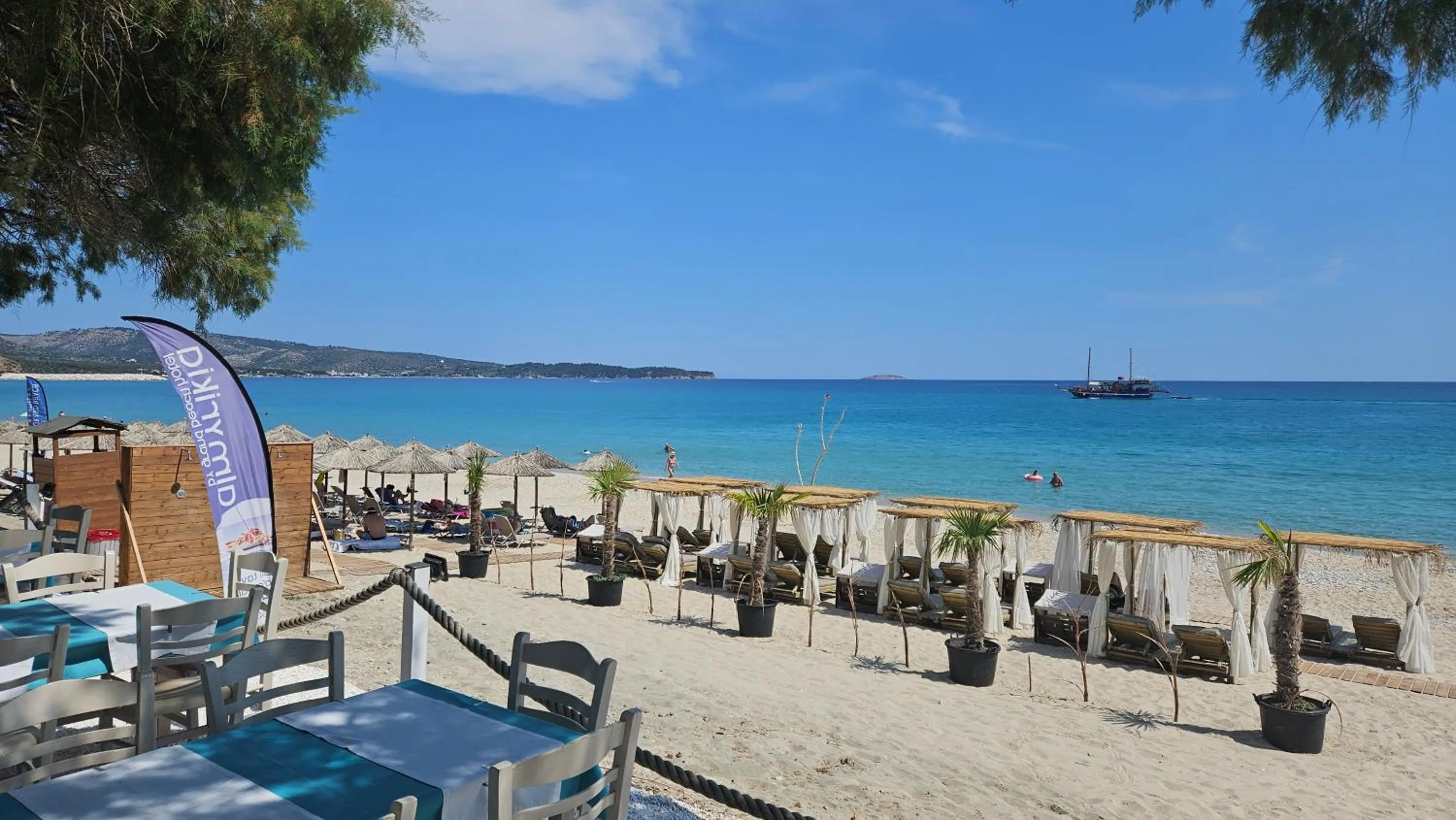Beach in Grand Beach Hotel Thassos