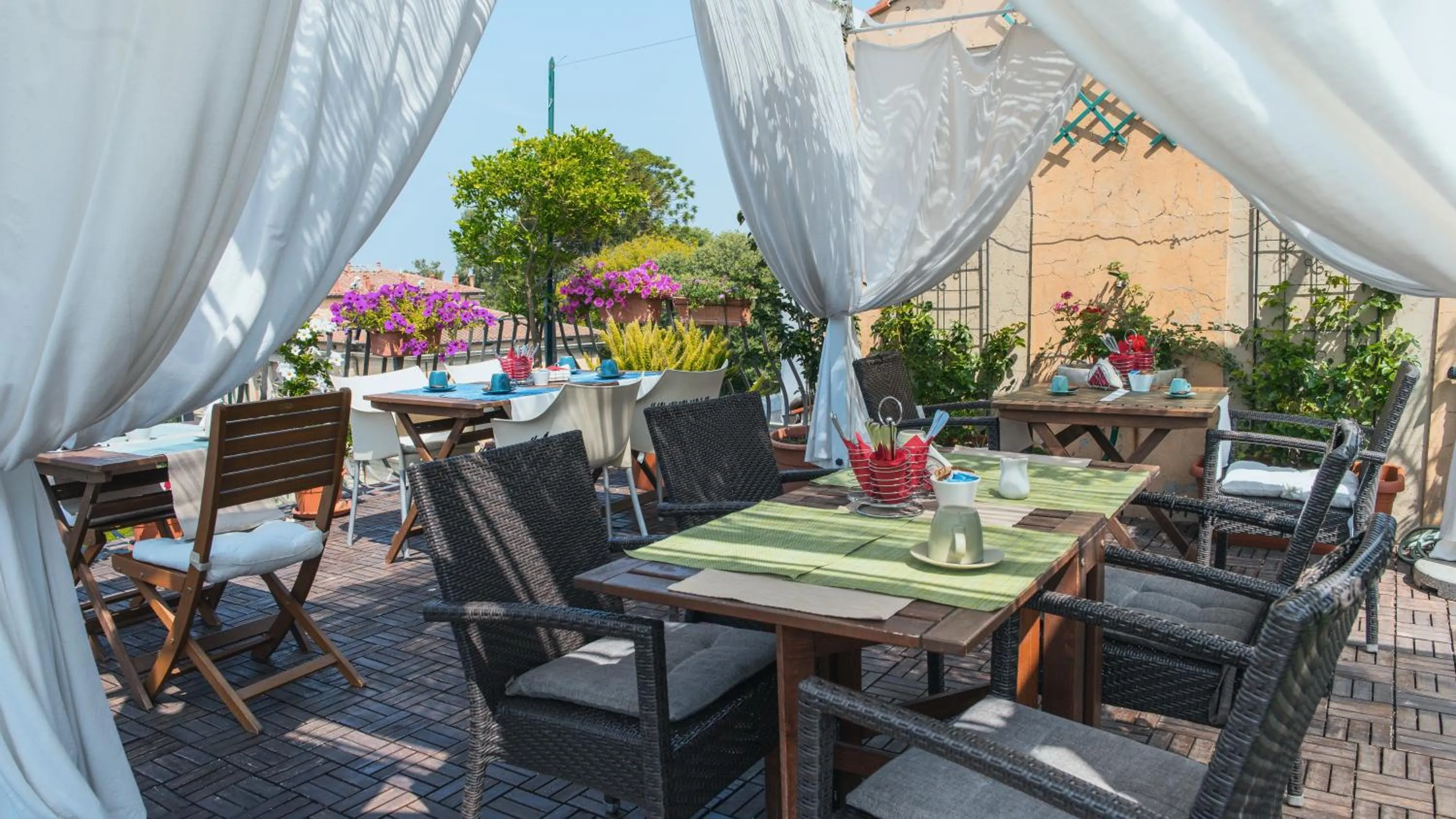 Balcony/Terrace in B&B 7 Rooms