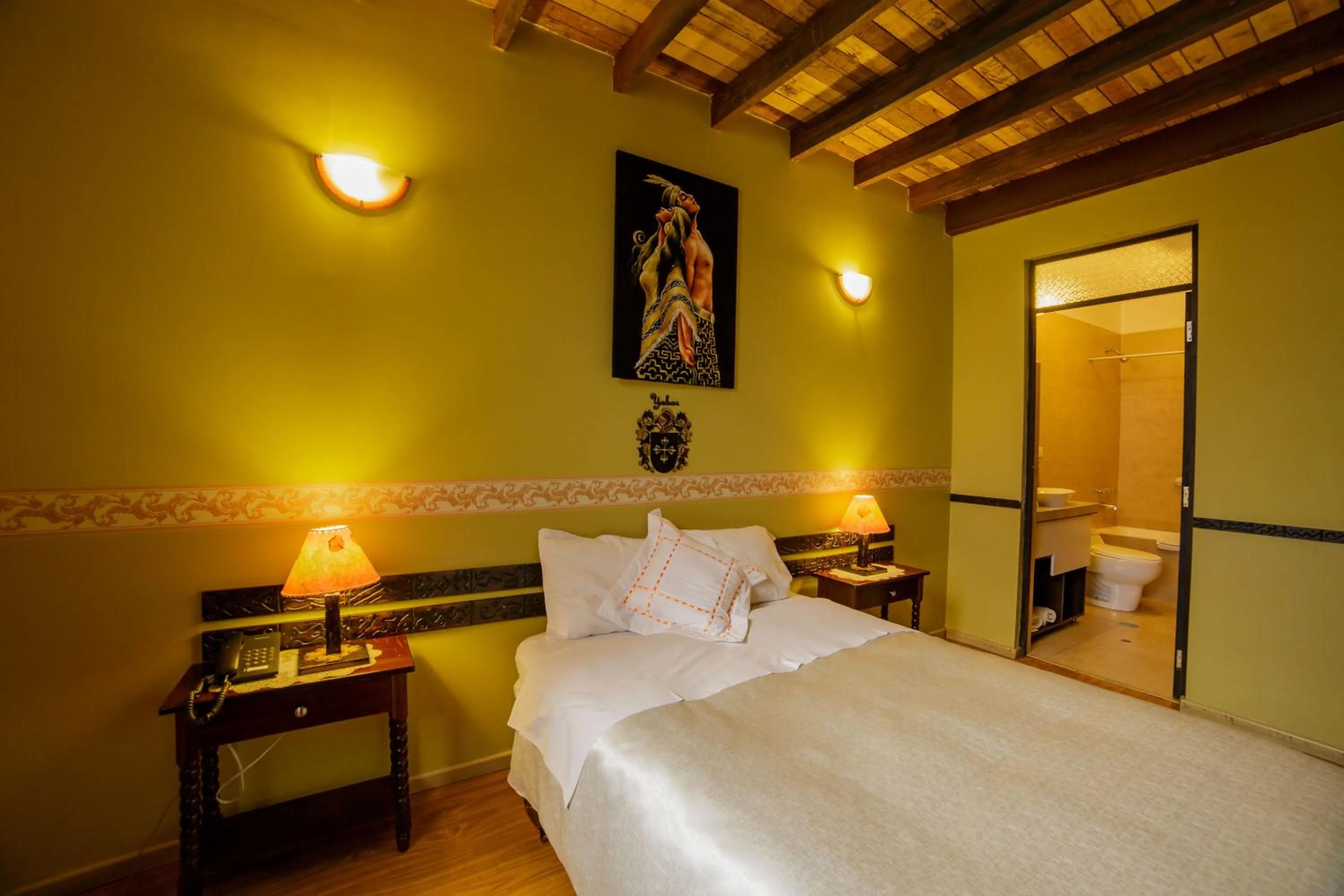 Decorative detail, Bed in Yabar Hotel Plaza