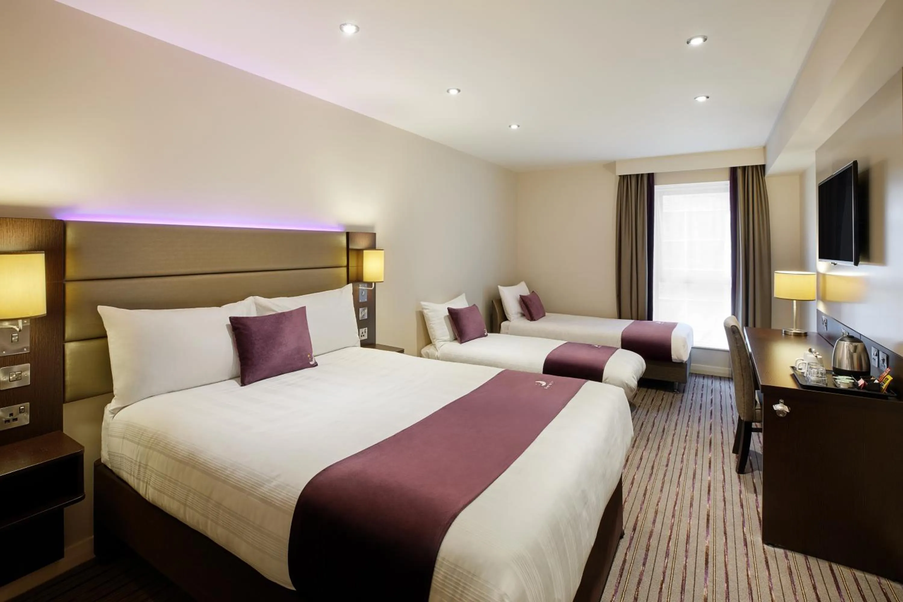 Bedroom in Premier Inn Dublin City The Liberties