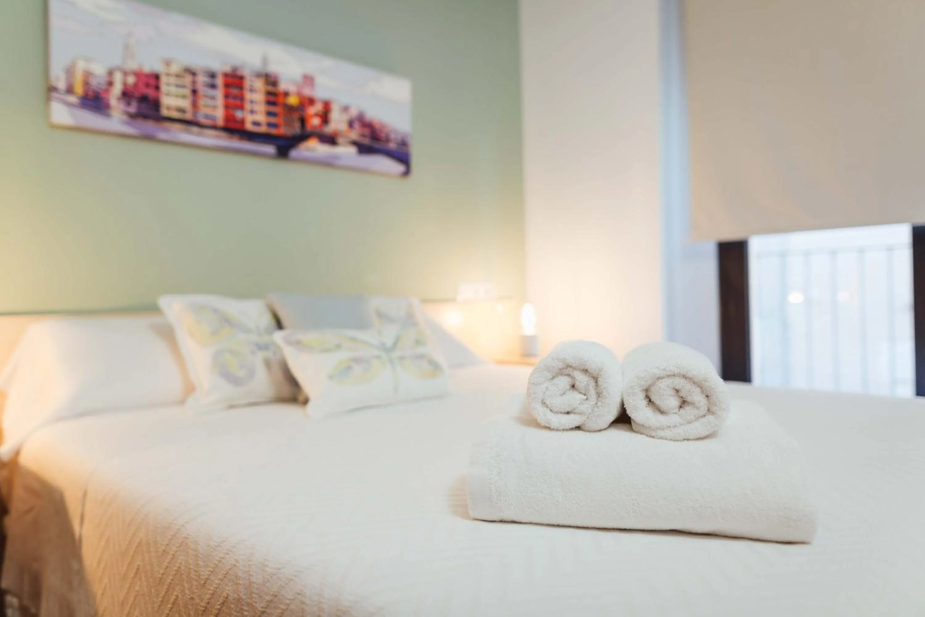 Bedroom, Bed in Little Home Girona