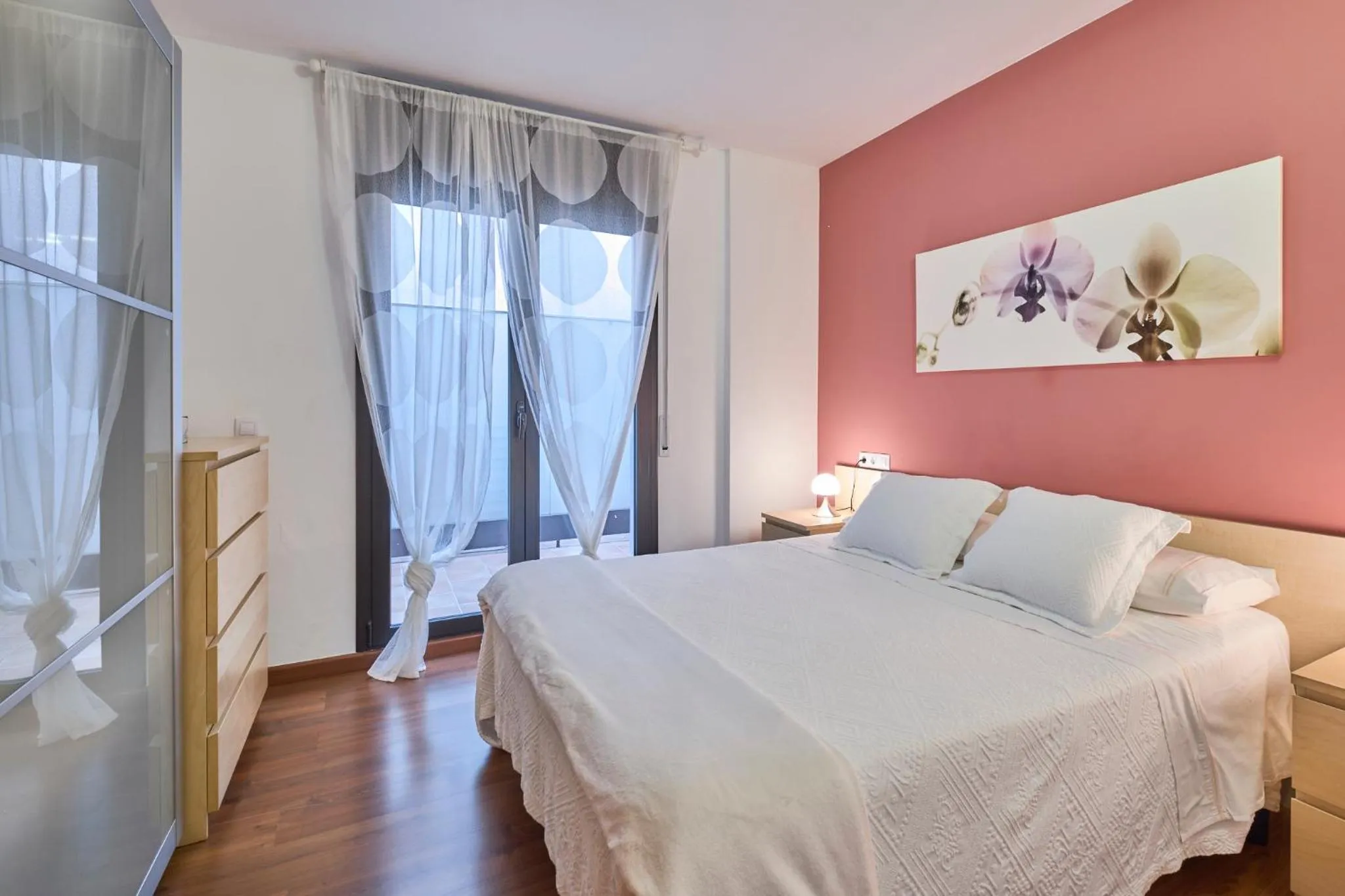 Patio, Bed in Little Home Girona