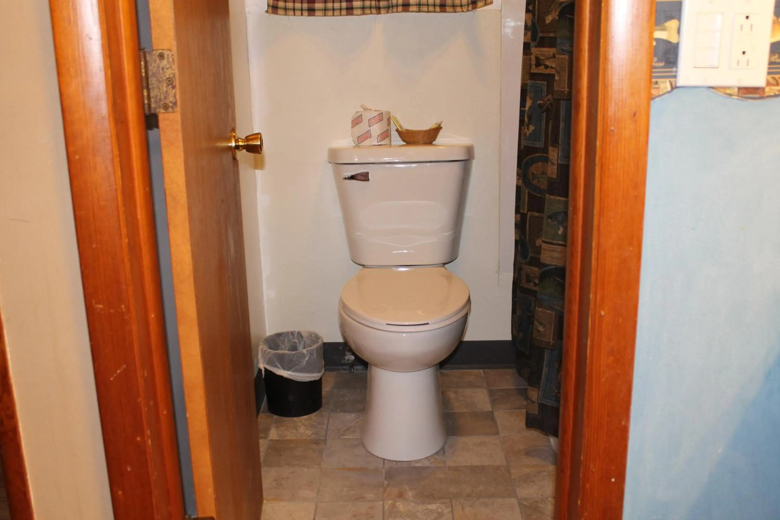 Toilet in Chateau Lodge