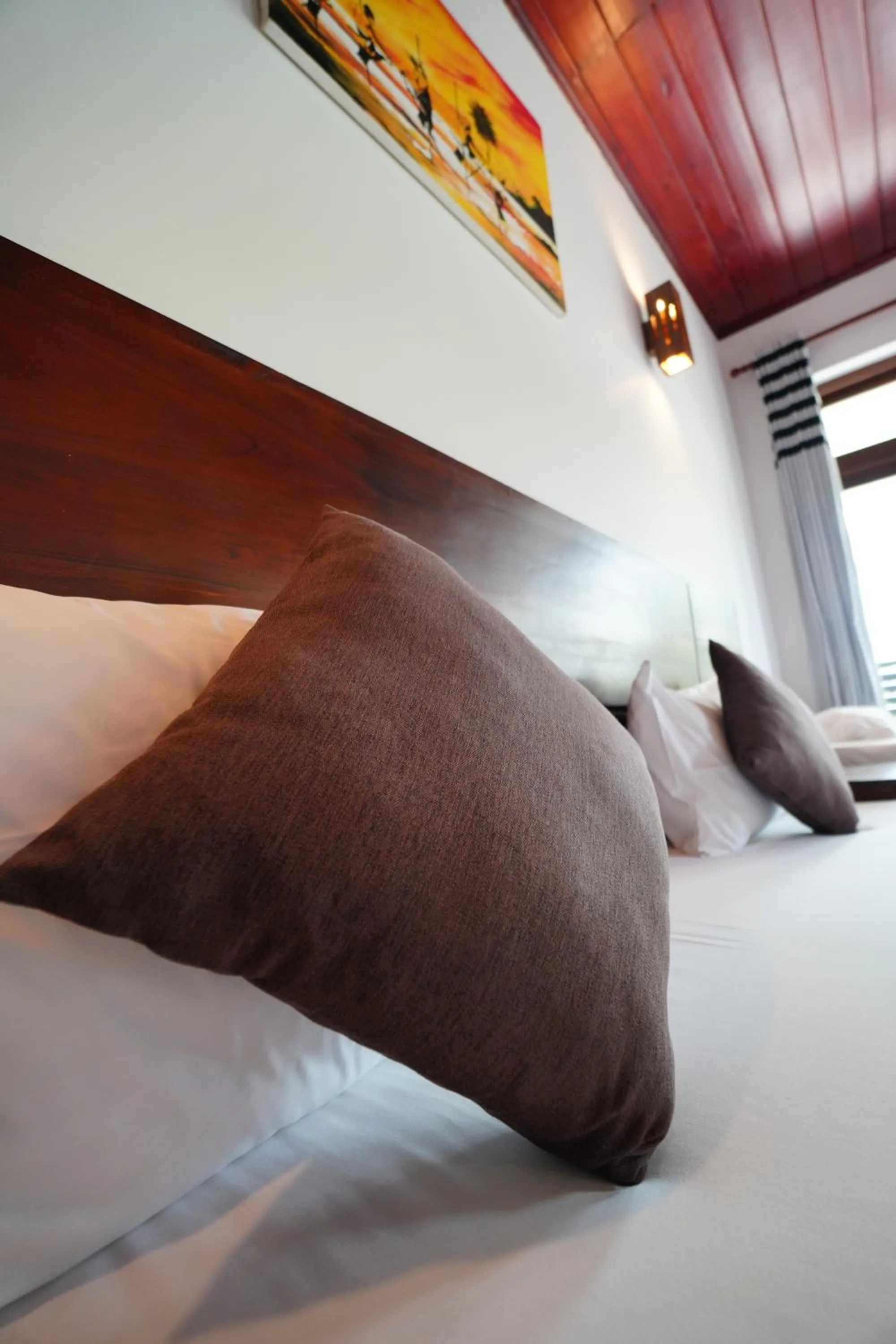 Bed in Hideaway Lodge