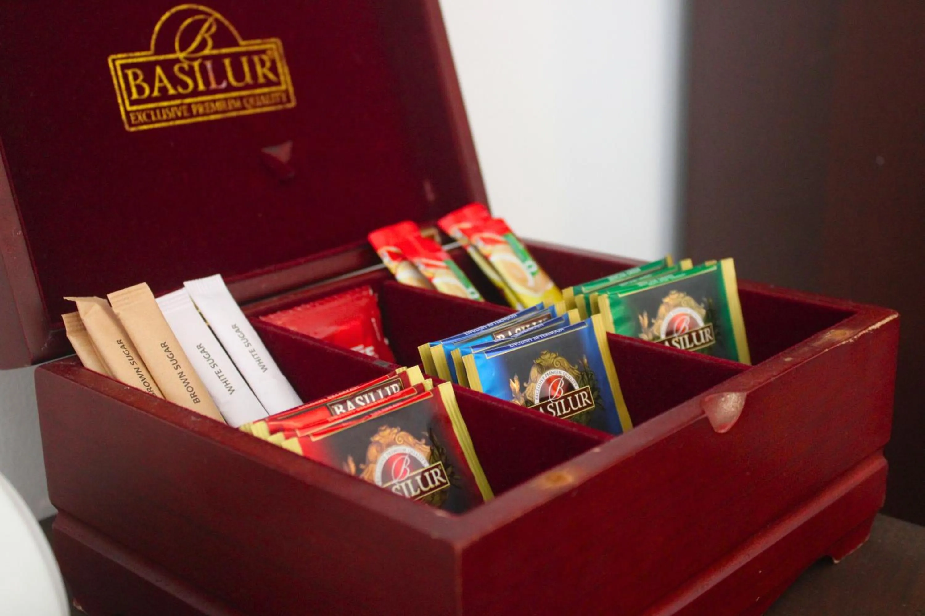 Coffee/tea facilities in Hideaway Lodge