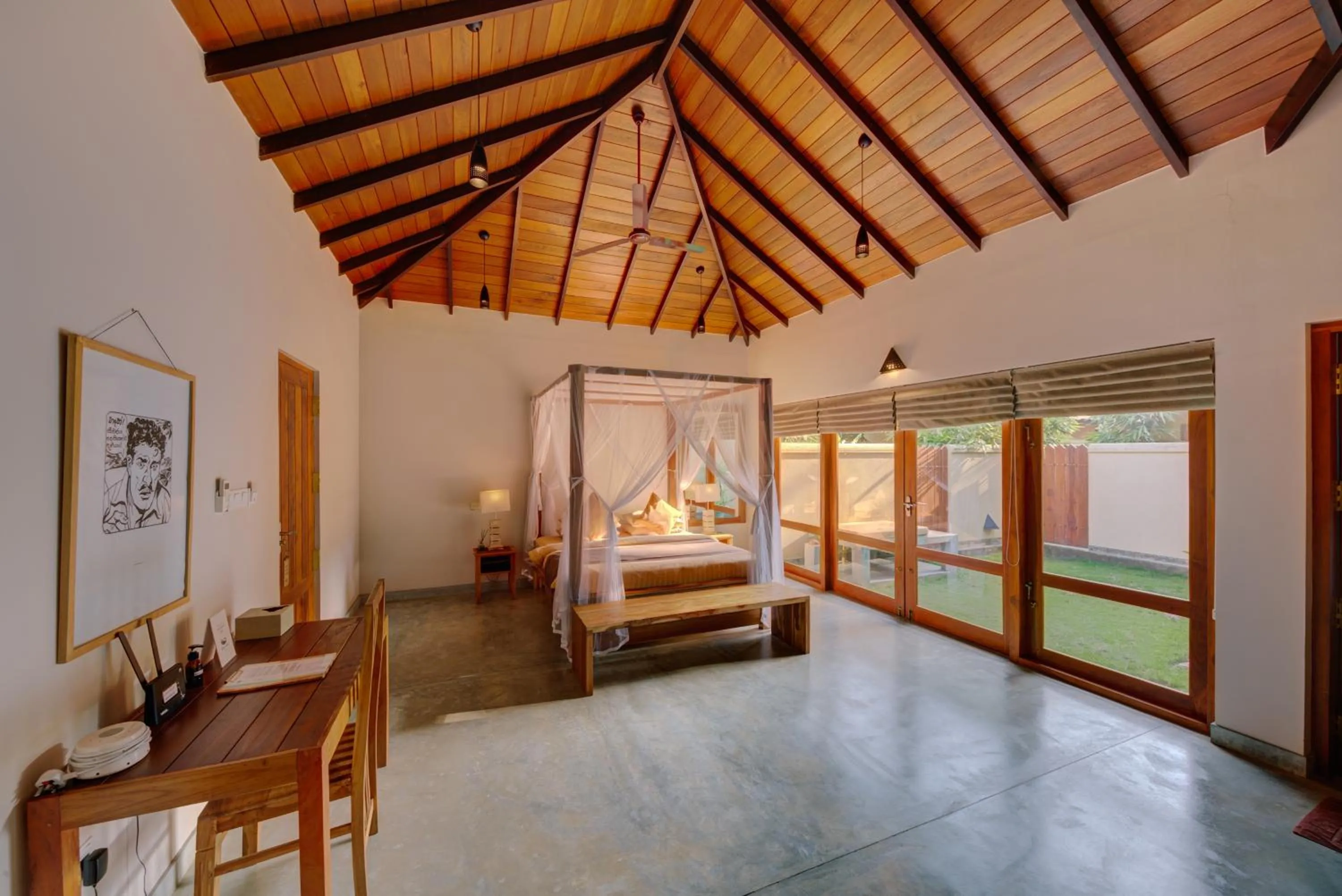 Photo of the whole room, Bed in The Spice Trail