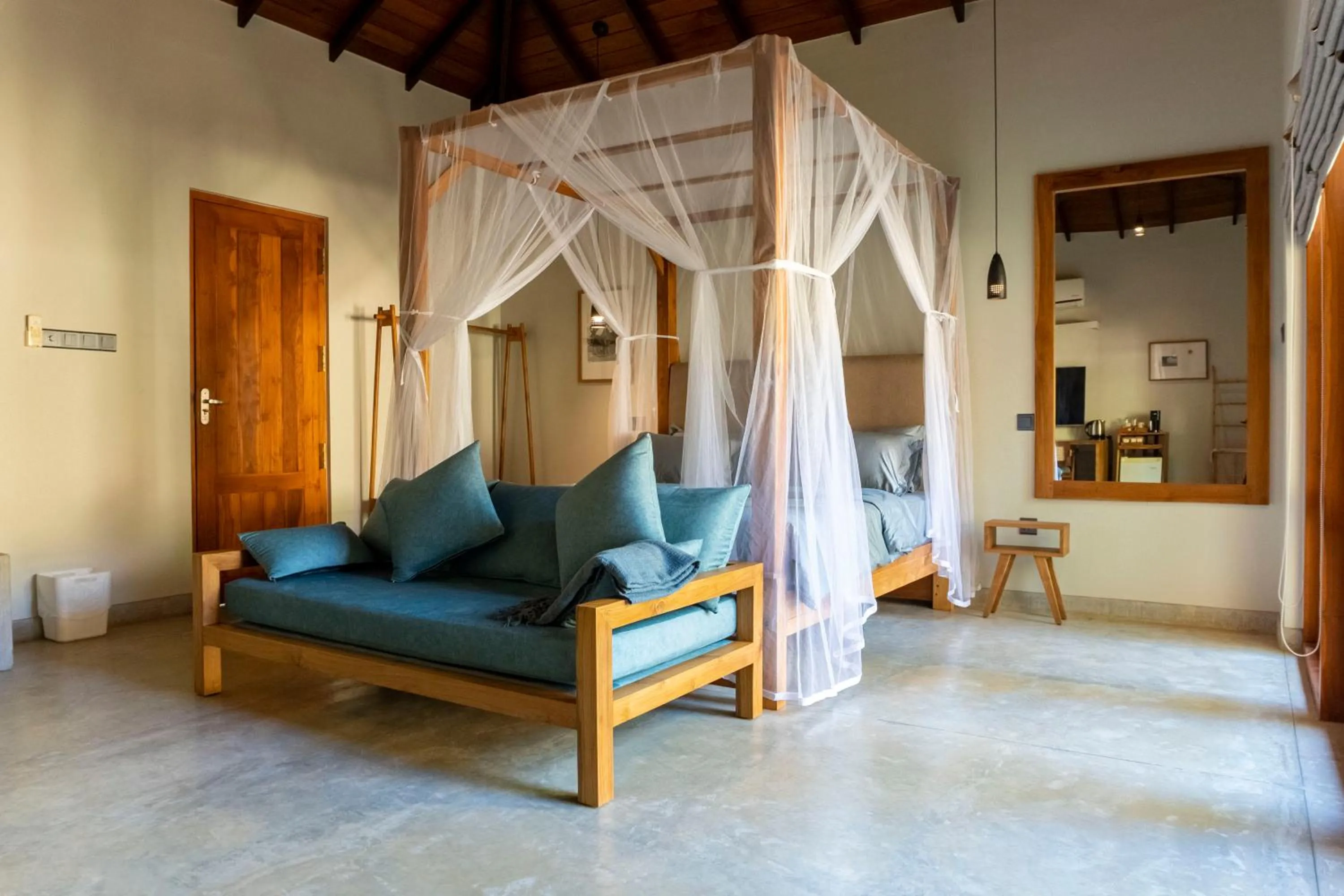 Seating area in The Spice Trail