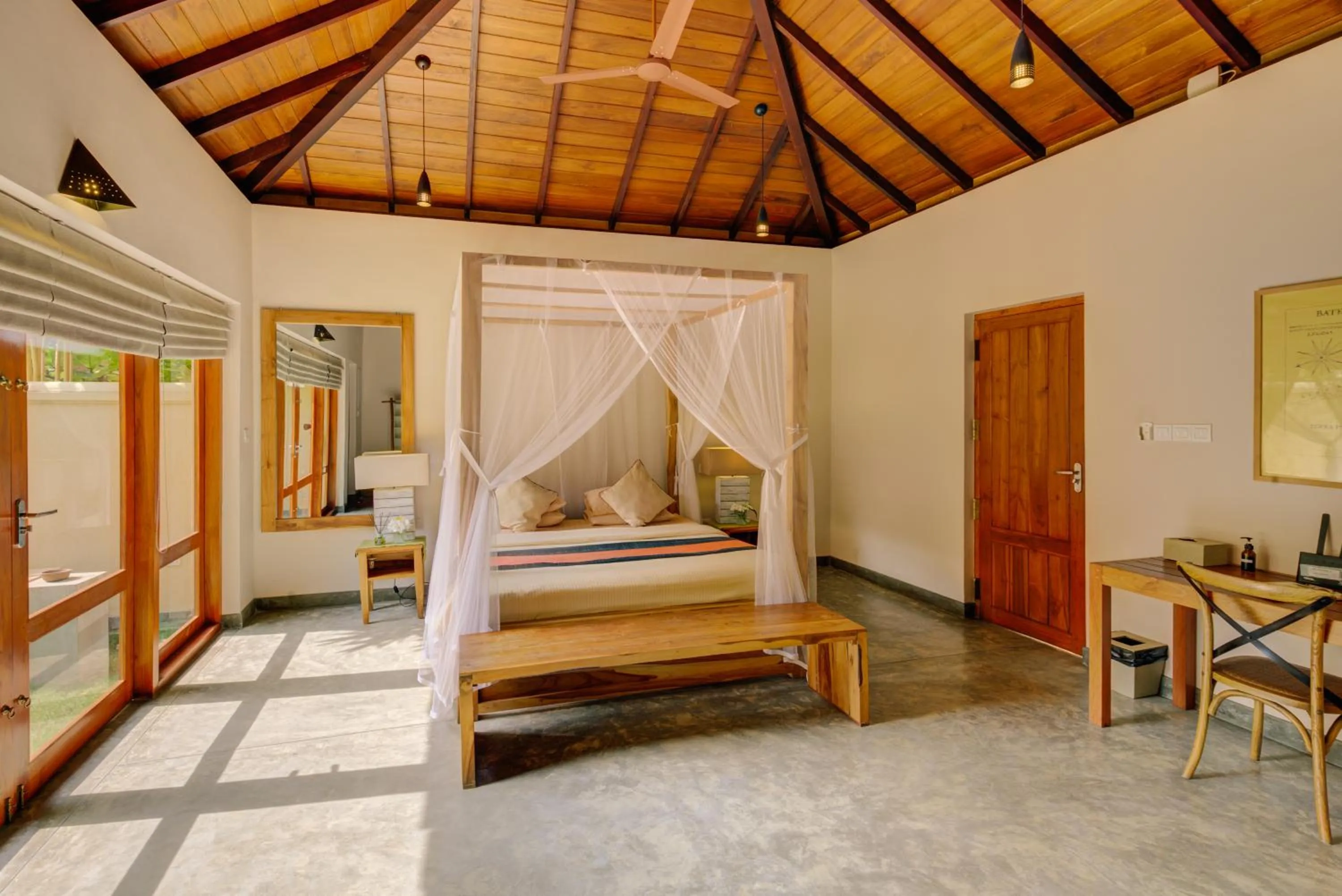 Photo of the whole room, Bed in The Spice Trail