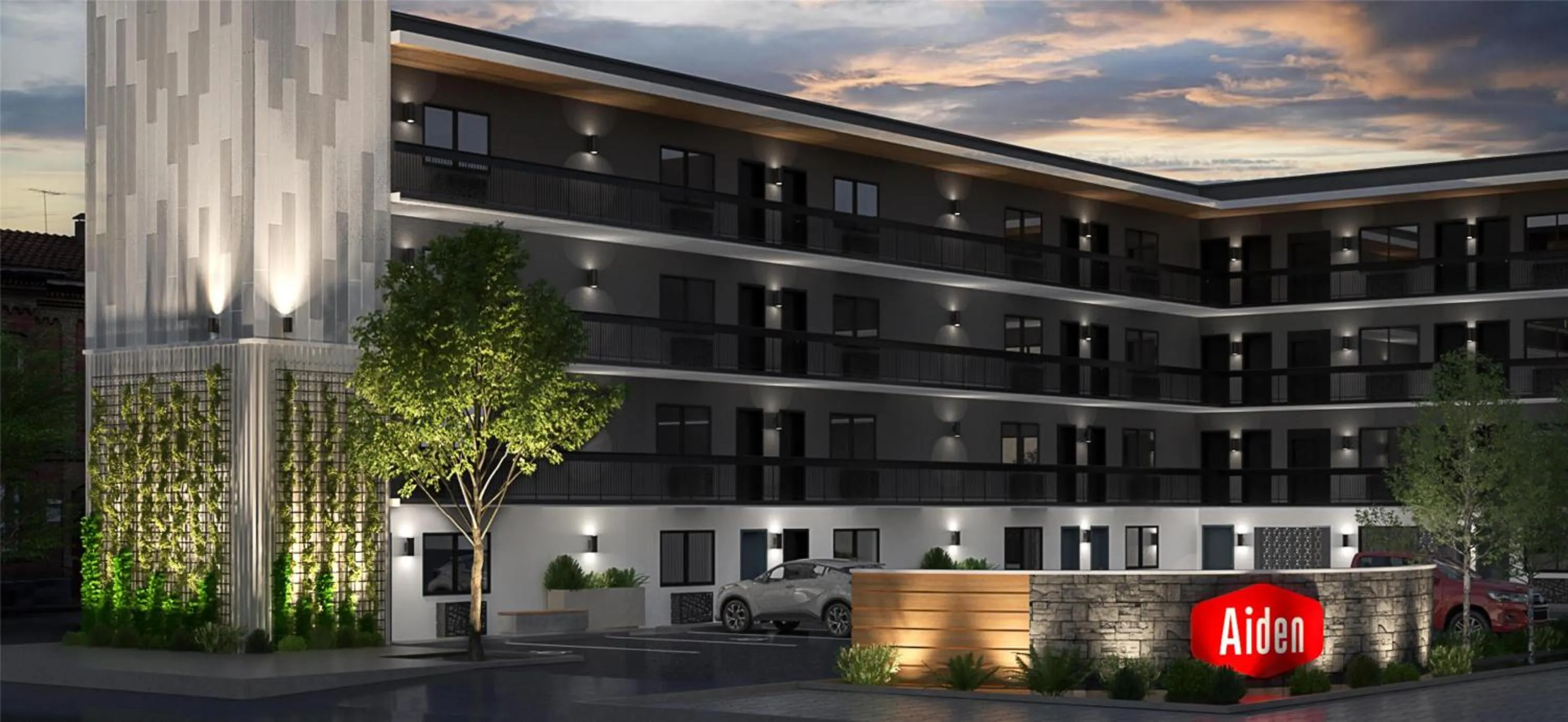 Property building in Aiden Sacramento Downtown