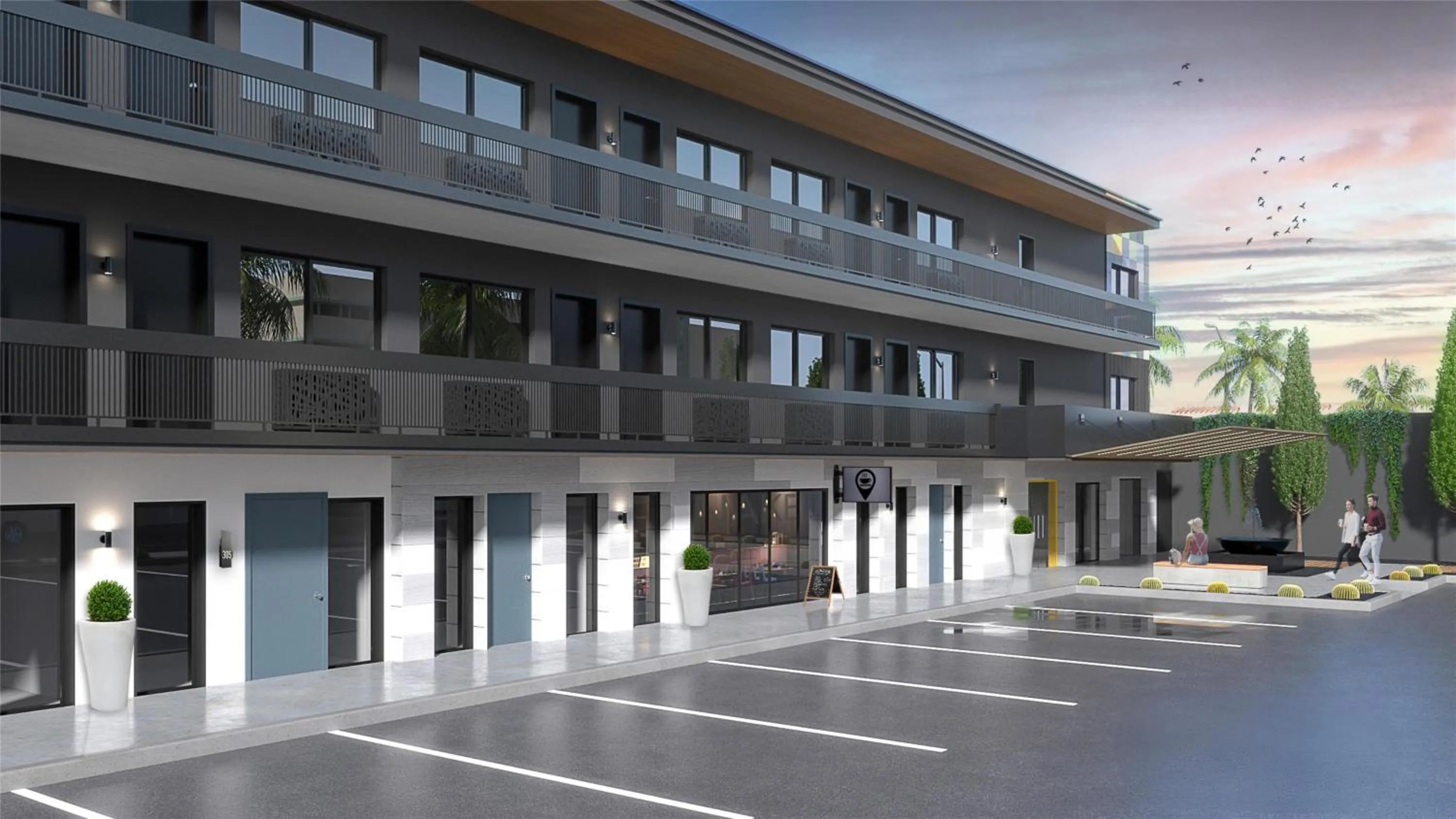 Property building in Aiden Sacramento Downtown