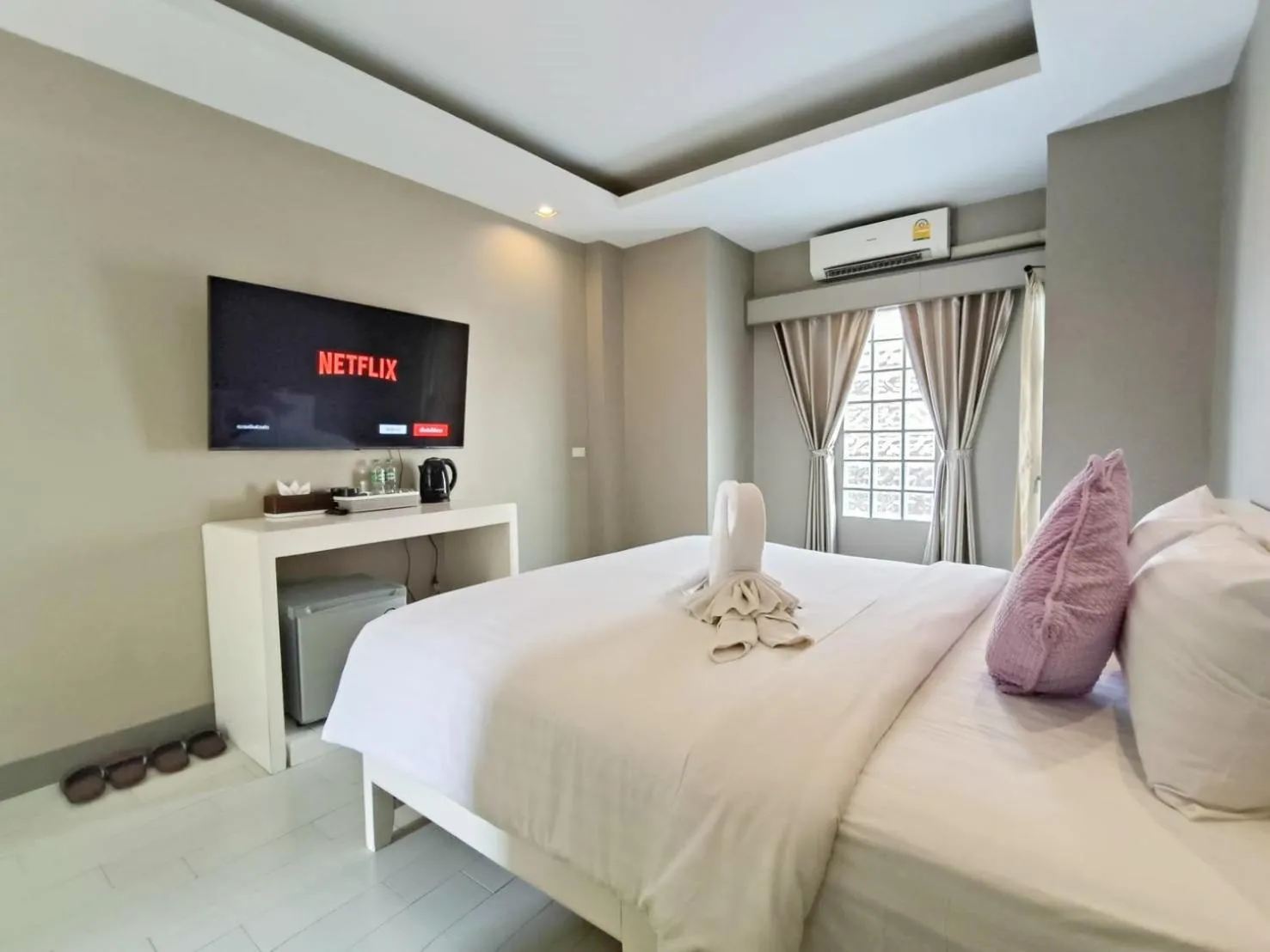 TV and multimedia, Bed in The Guest Chang Moi Boutique Hotel