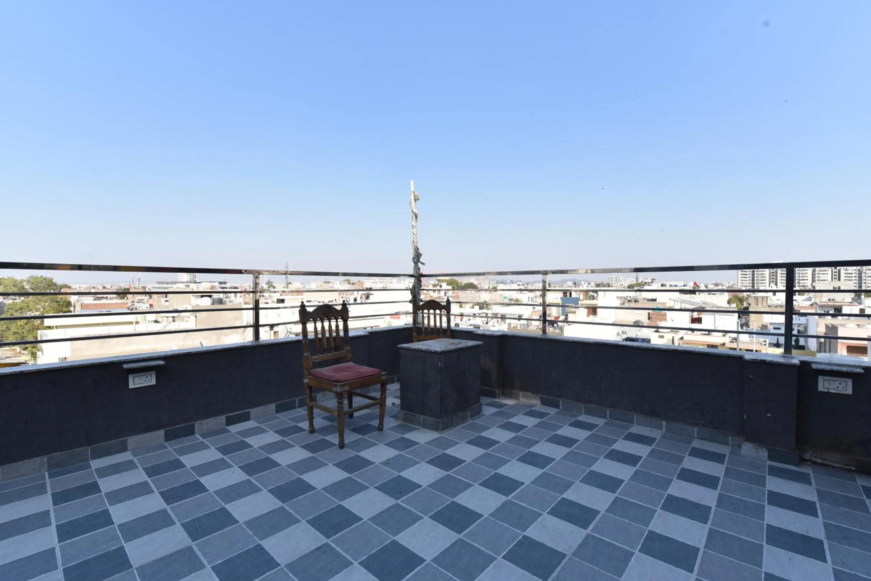 Balcony/Terrace in Hotel Kailash Villa