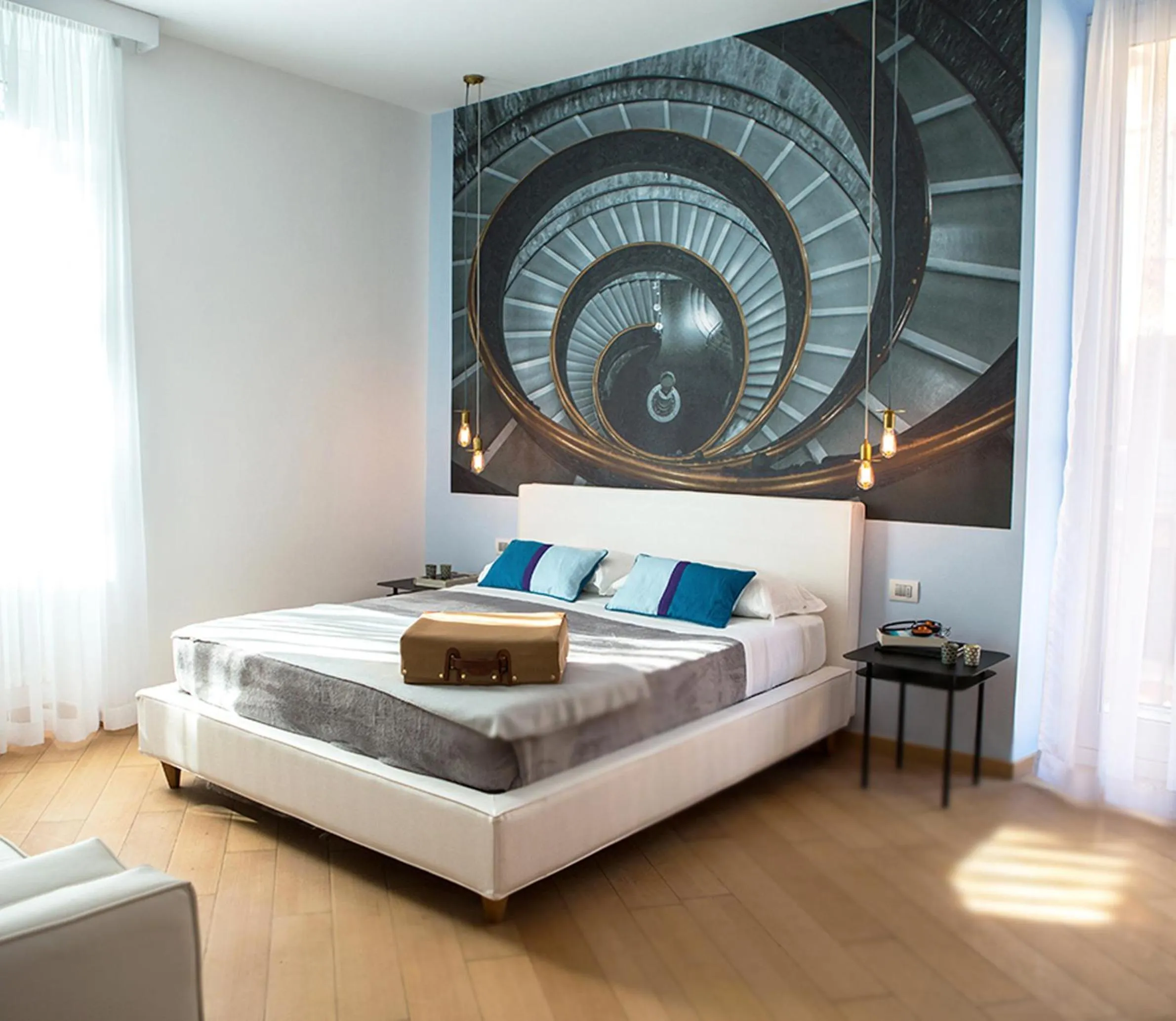 Bedroom, Bed in Milizie 76 Gallery