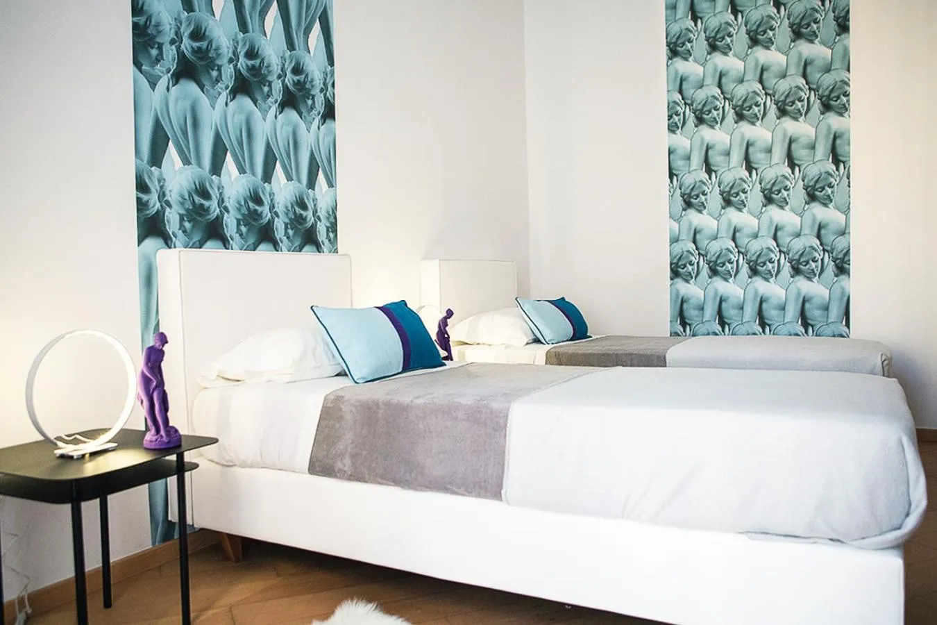 Photo of the whole room, Bed in Milizie 76 Gallery