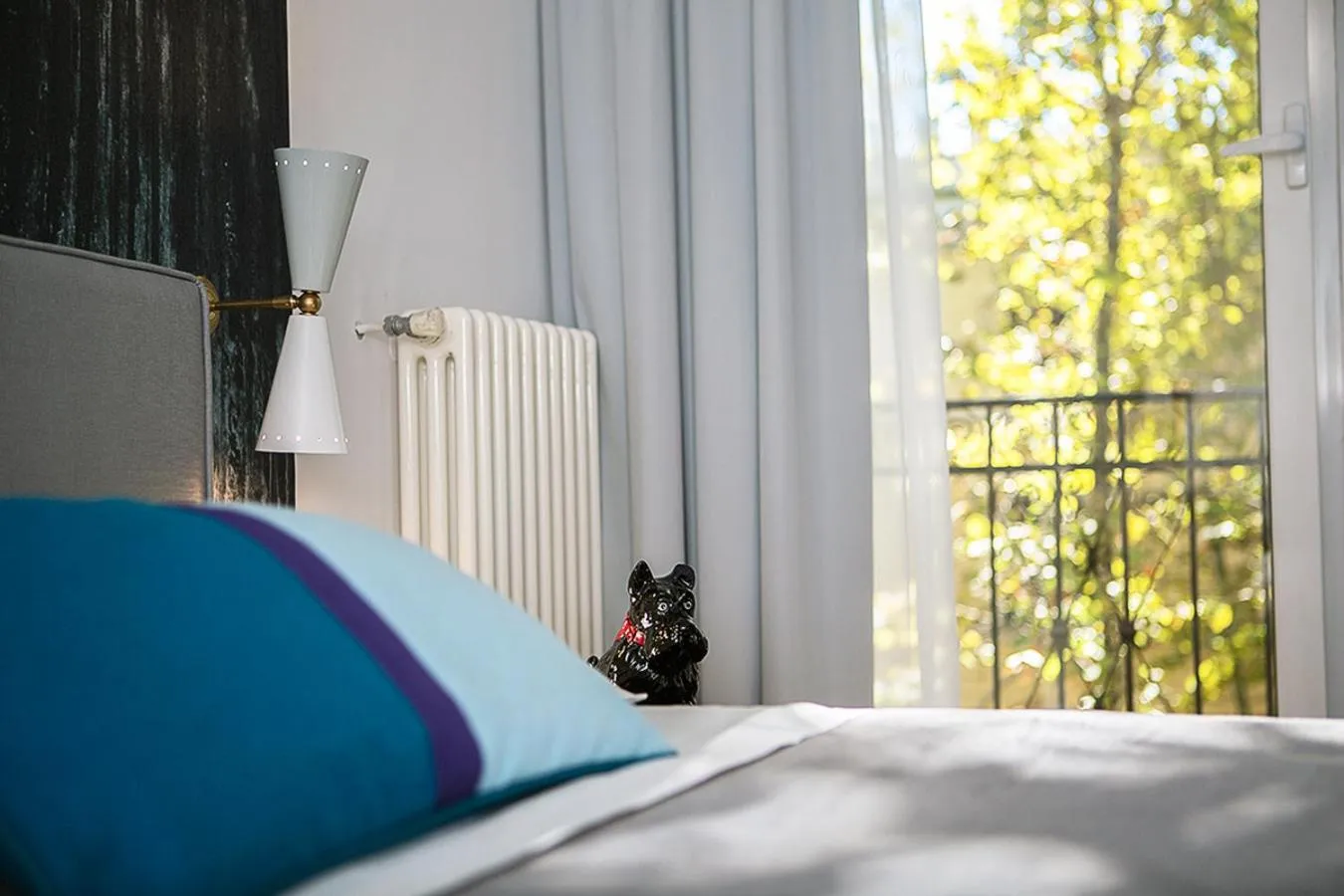 Balcony/Terrace, Bed in Milizie 76 Gallery