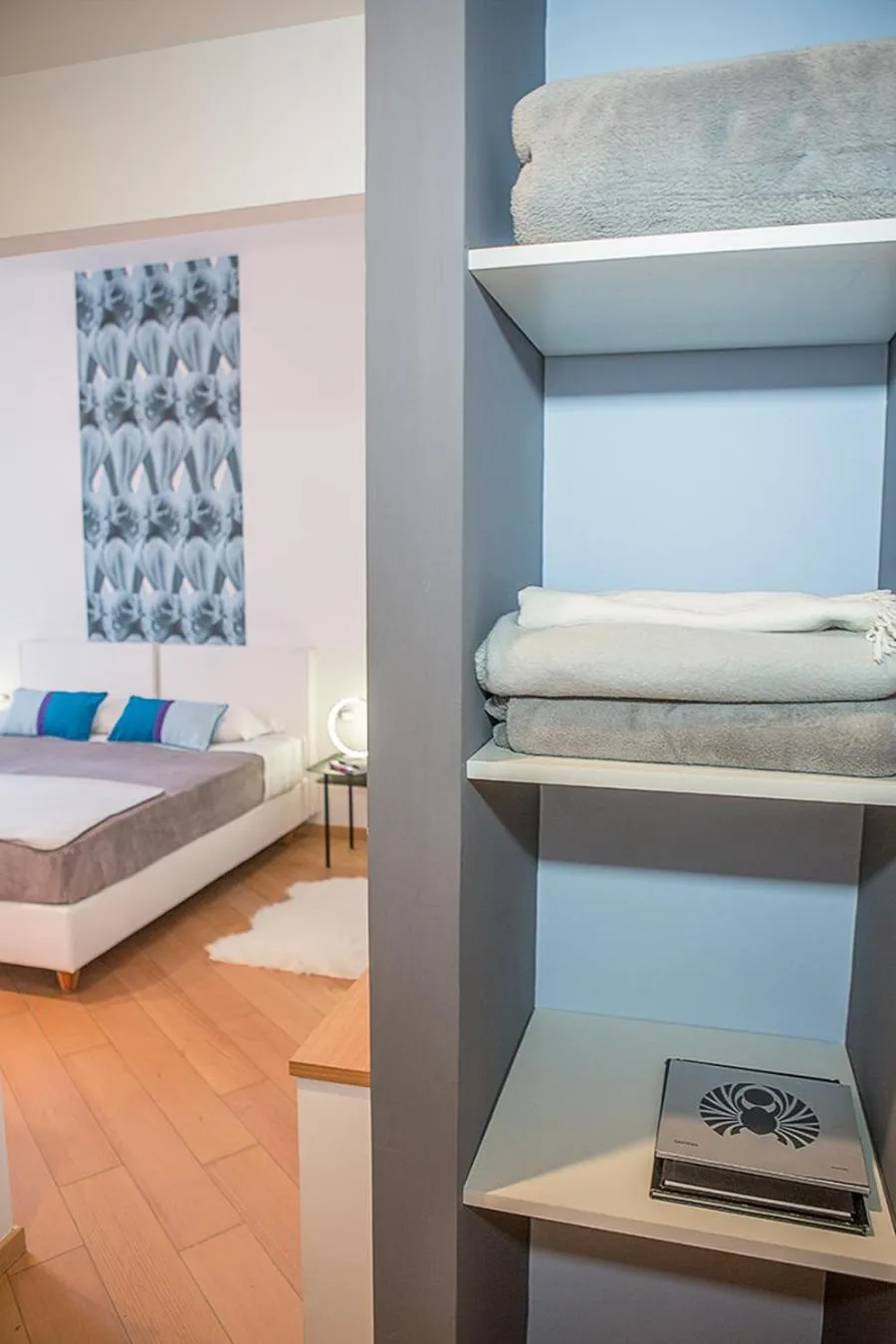 Photo of the whole room, Bed in Milizie 76 Gallery