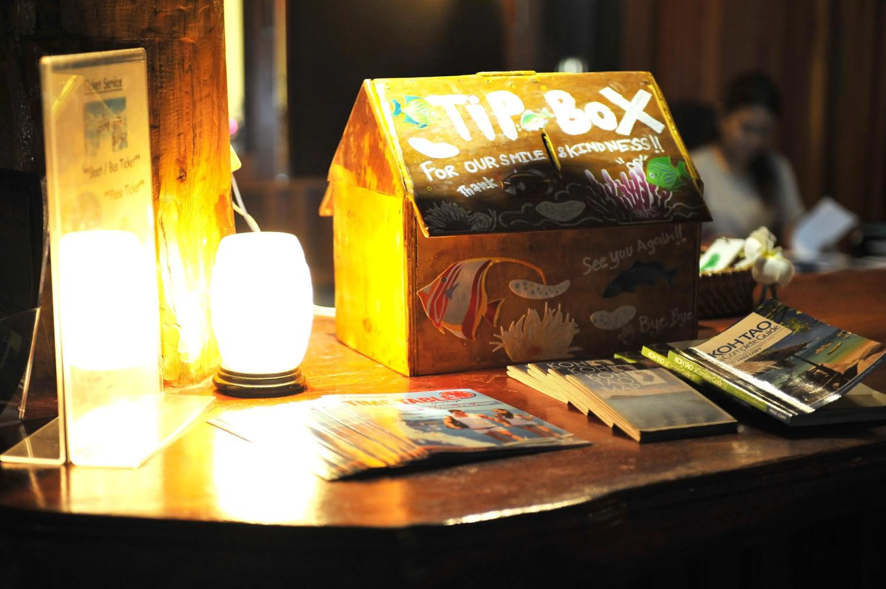 Lobby or reception in Koh Tao Beach Club