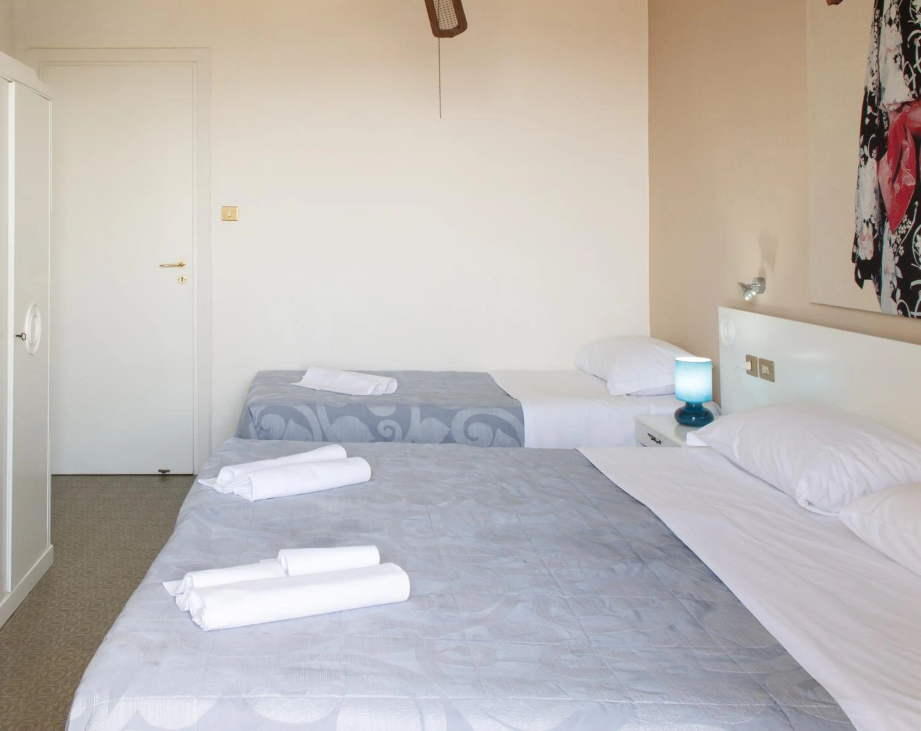 Bed in Hotel Sinuessa Terme