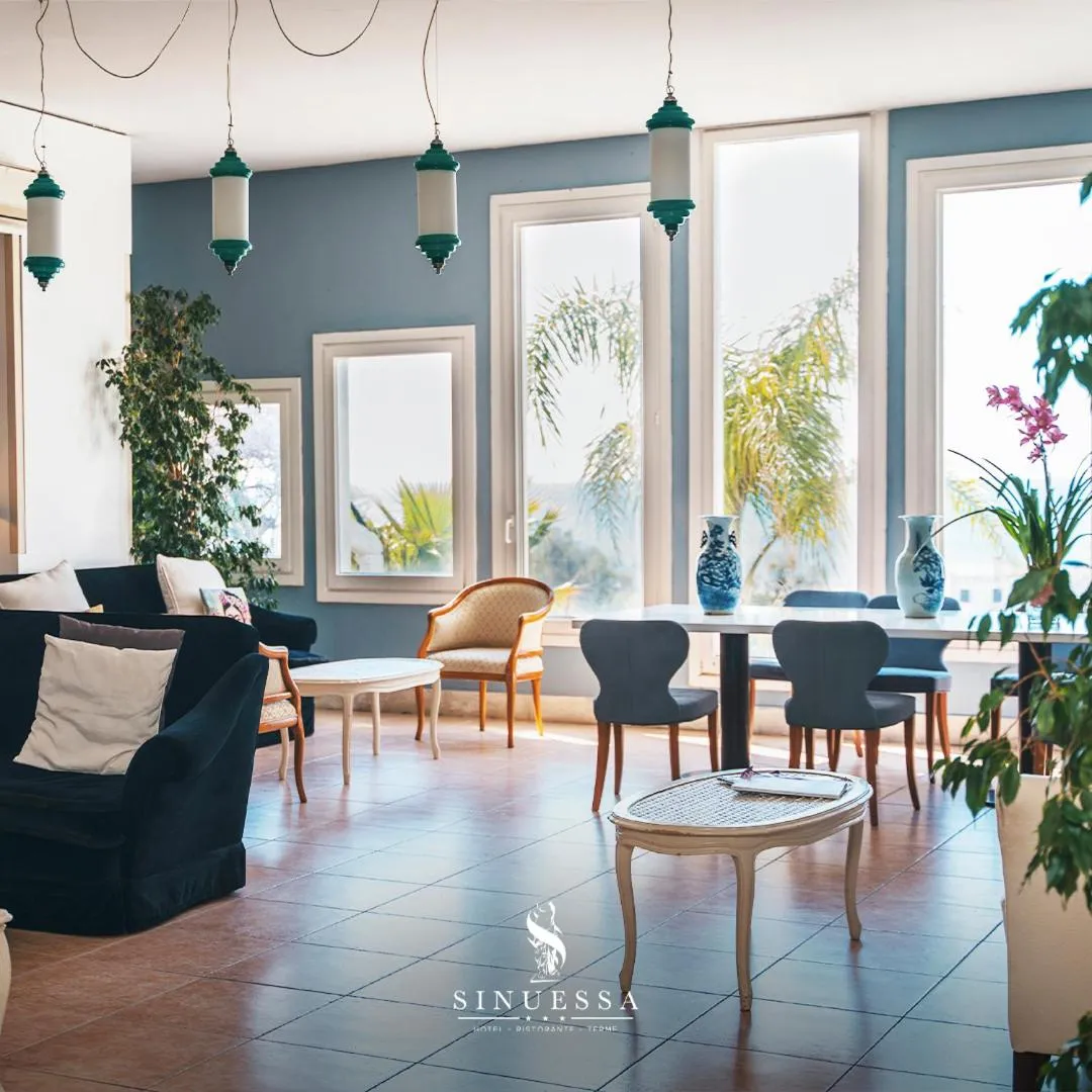 Lobby or reception in Hotel Sinuessa Terme