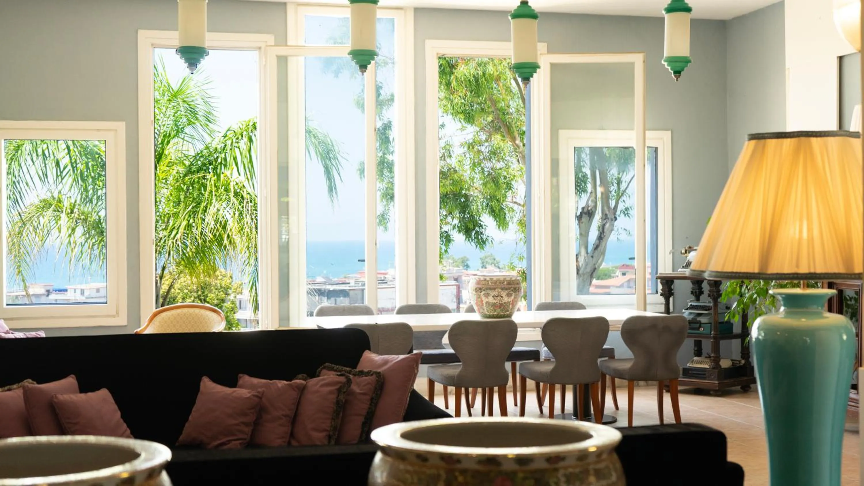 Living room in Hotel Sinuessa Terme