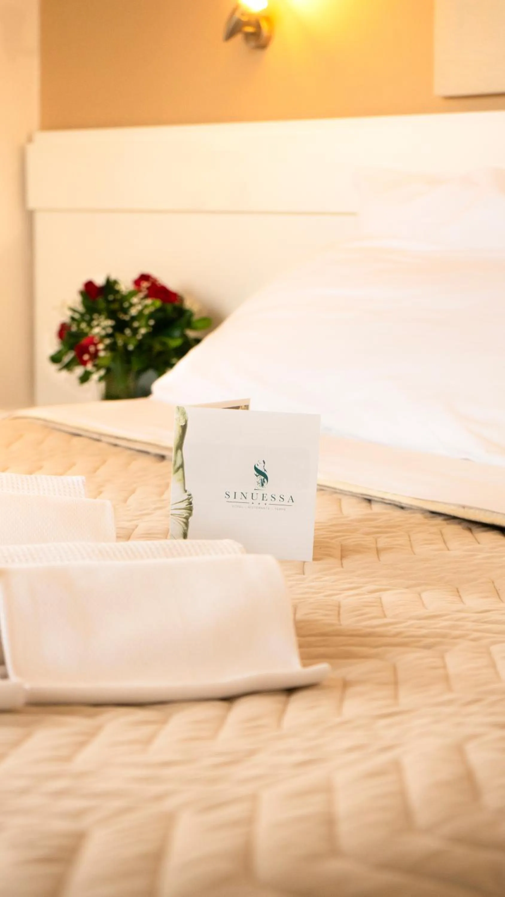 Bedroom, Bed in Hotel Sinuessa Terme