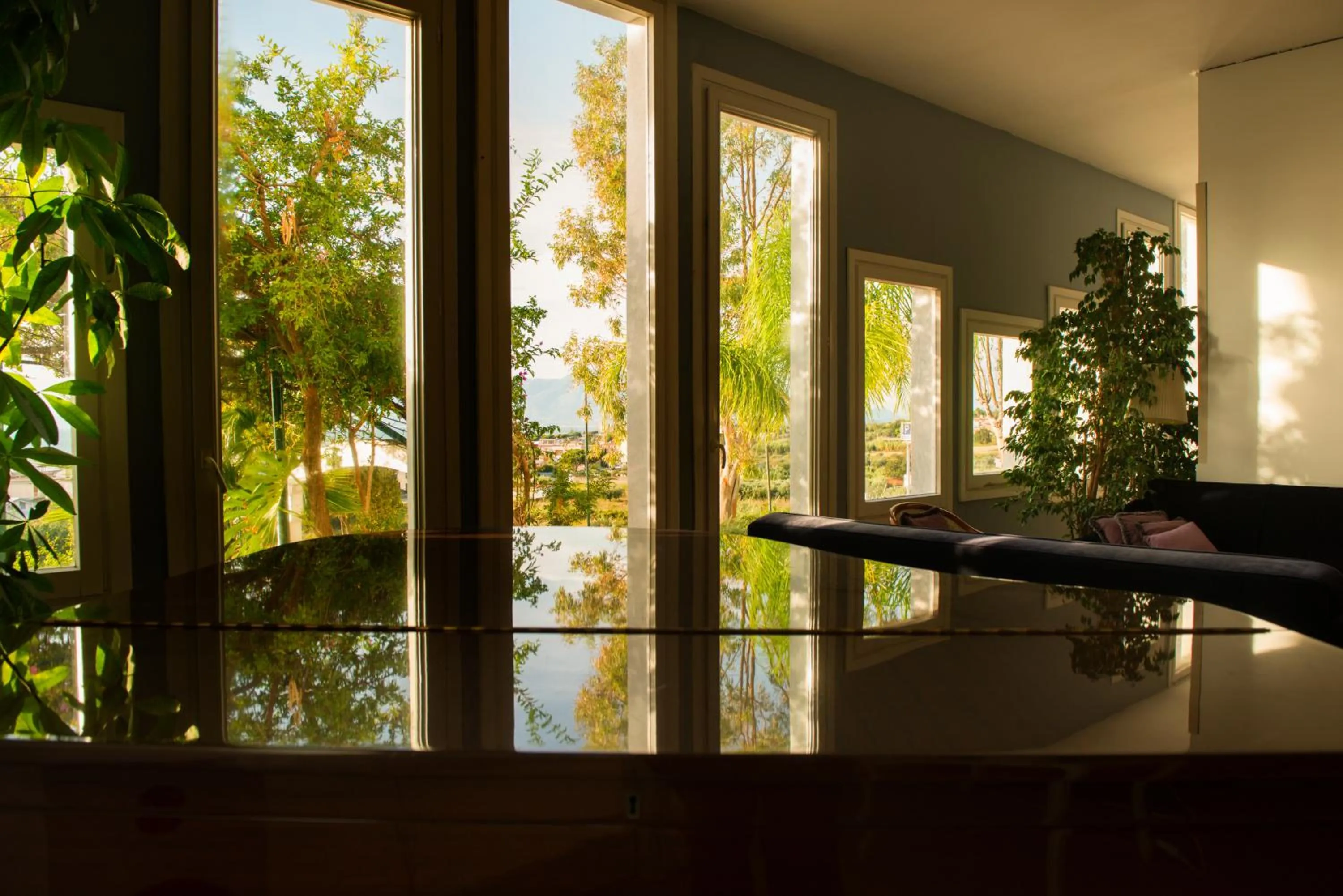 Lobby or reception in Hotel Sinuessa Terme