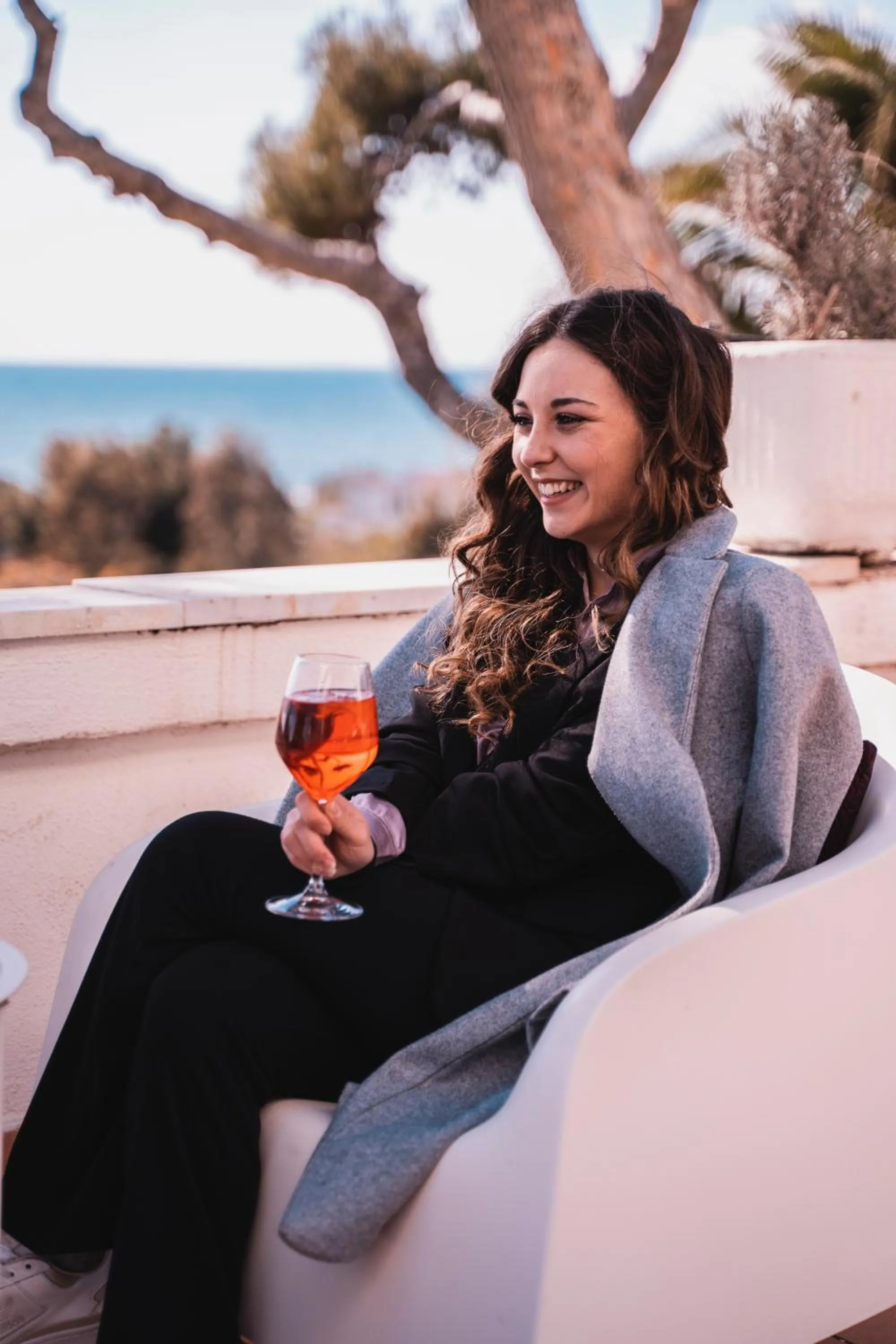 Balcony/Terrace in Hotel Sinuessa Terme