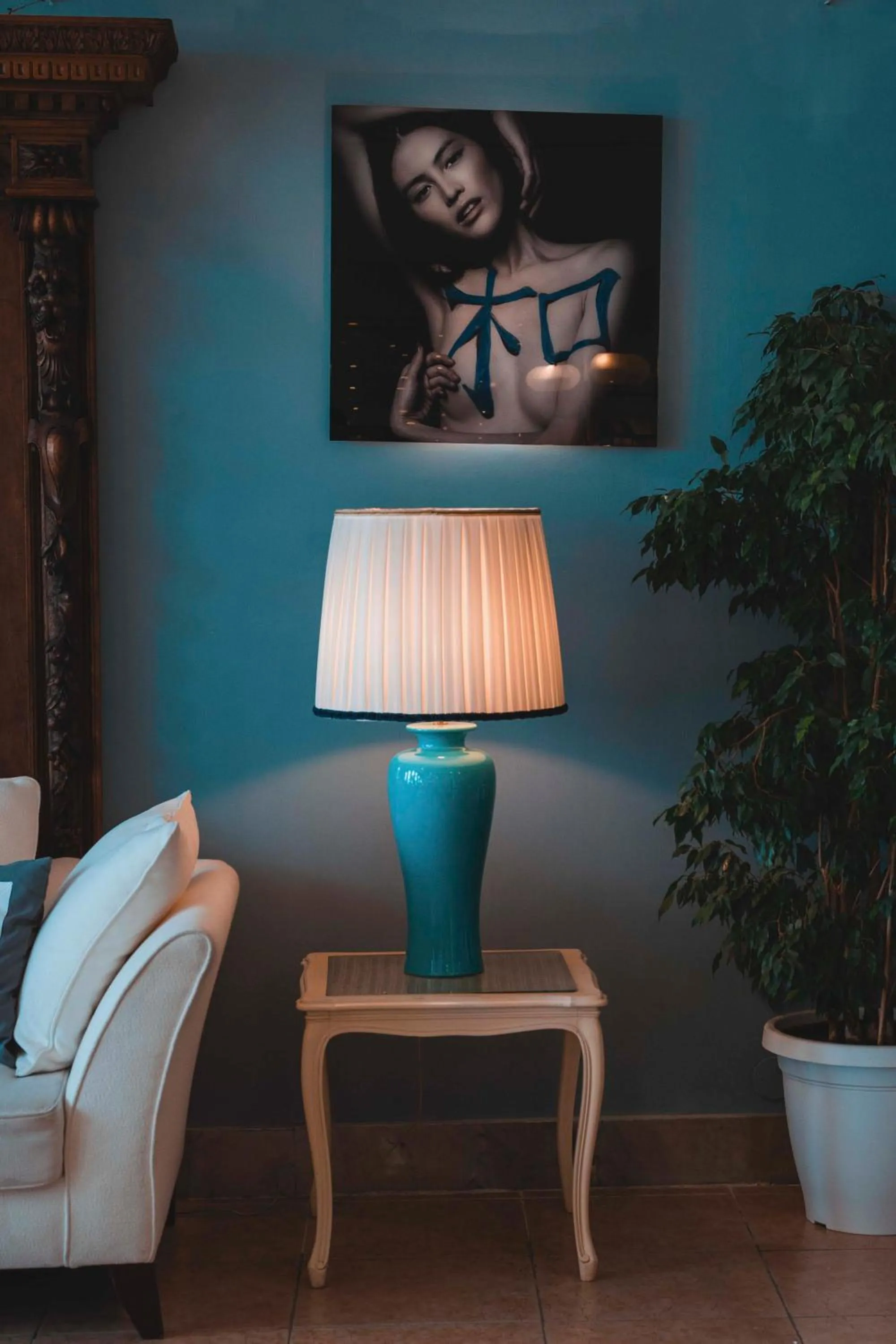 Lobby or reception in Hotel Sinuessa Terme