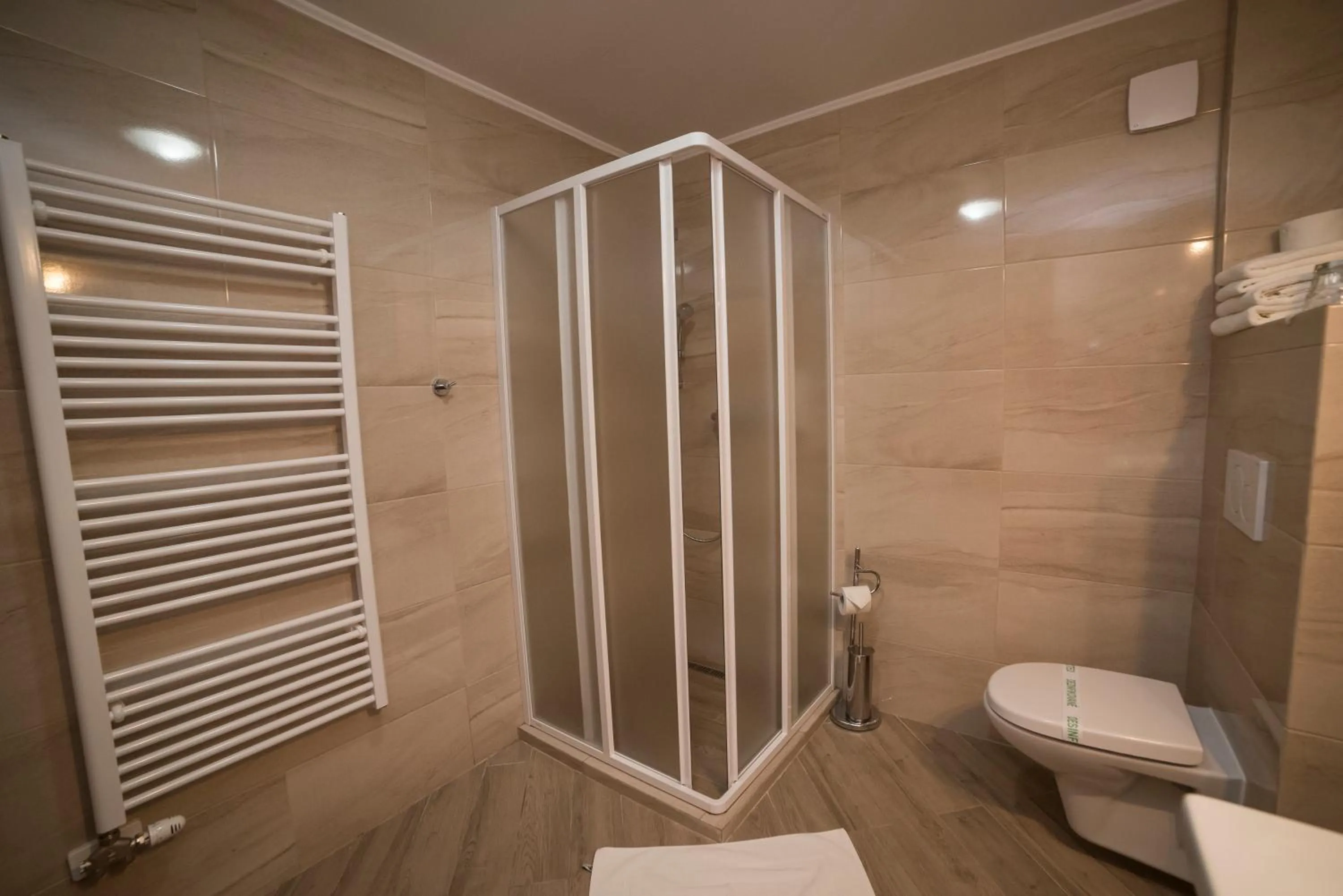 Bathroom in Hotel Alfa