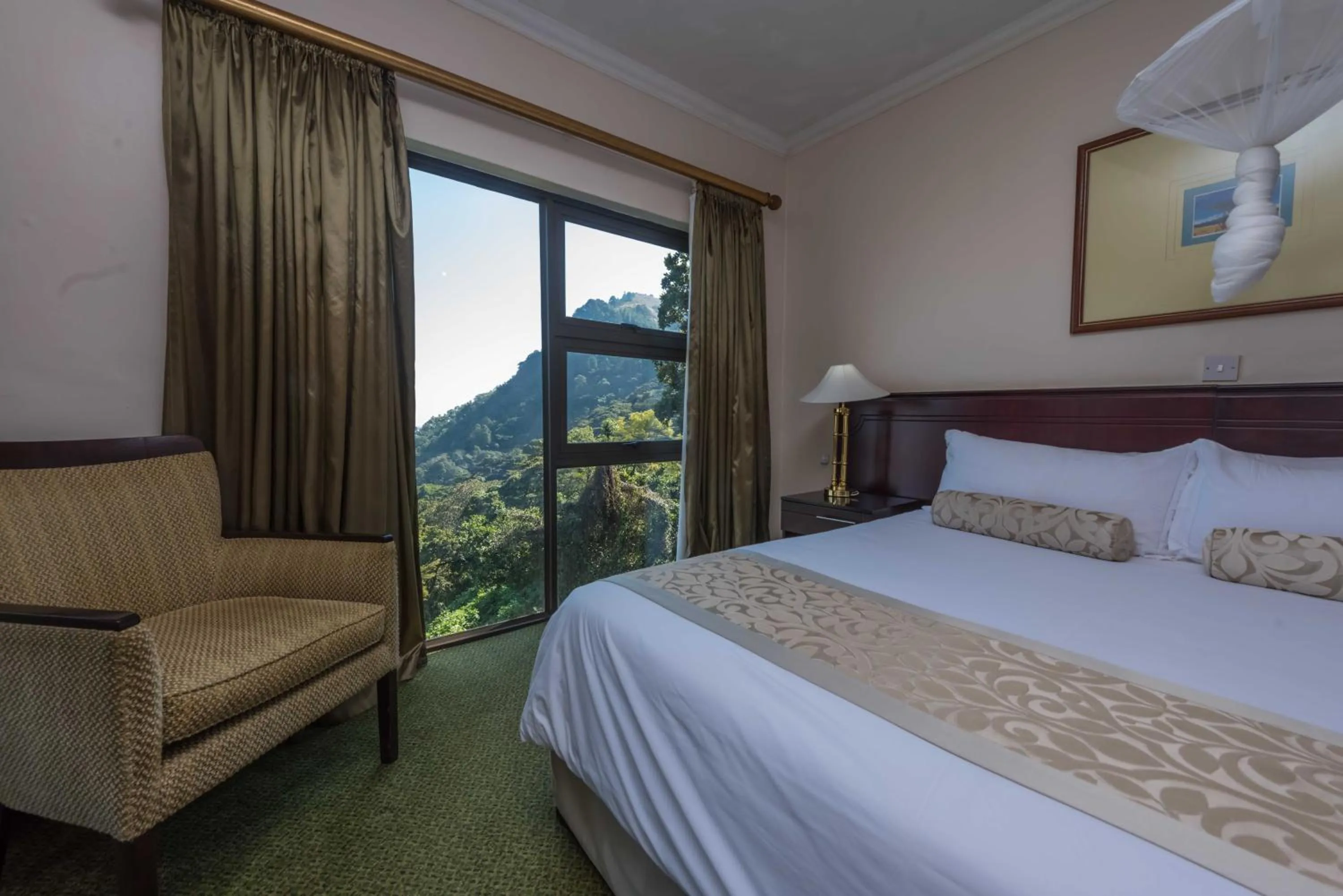 View (from property/room), Bed in Sunbird Ku Chawe