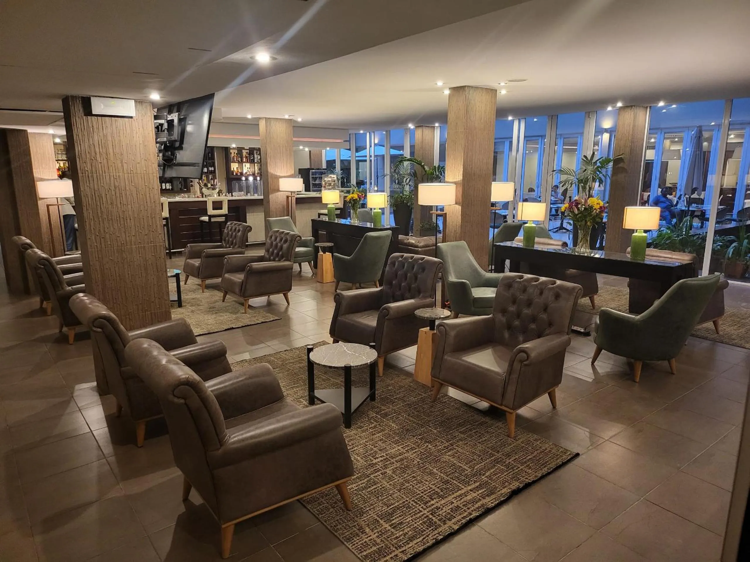 Lobby or reception in Hotel Royal Kinshasa