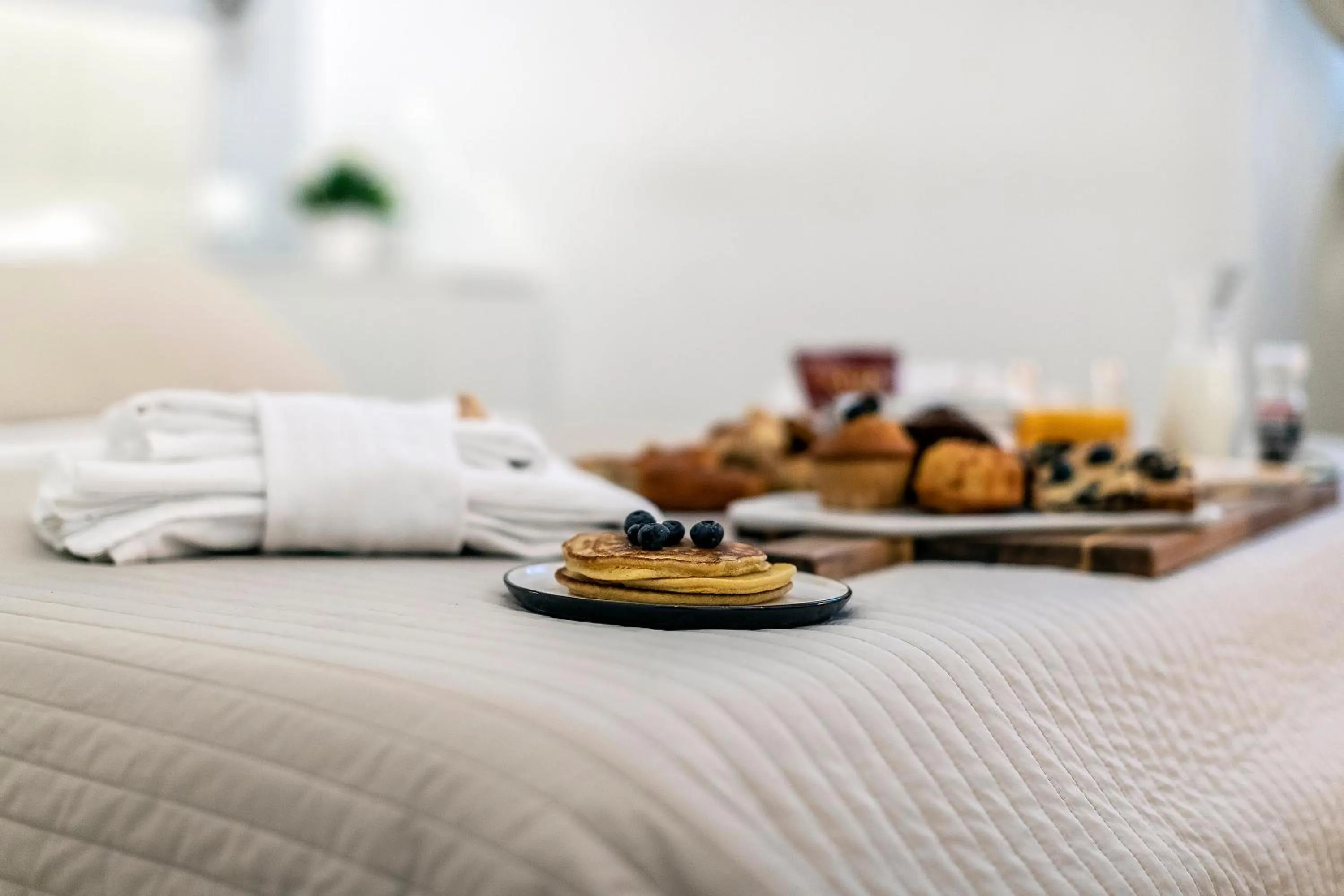 Food close-up, Bed in Bella Roma Luxury Accommodation, Vatican City - Liberty Collection