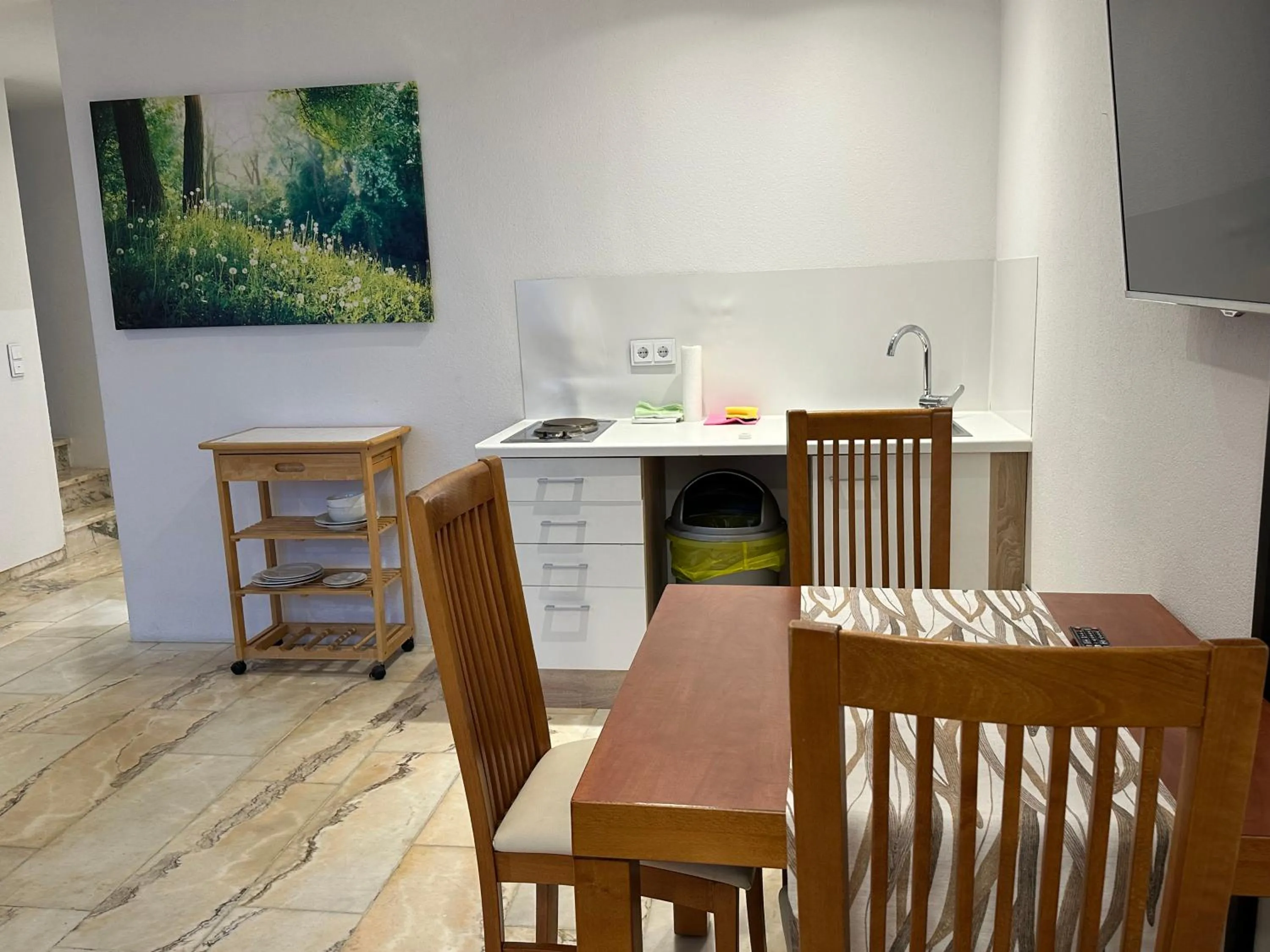 Kitchen or kitchenette in Villa Schaumburg - Boutique Hotel