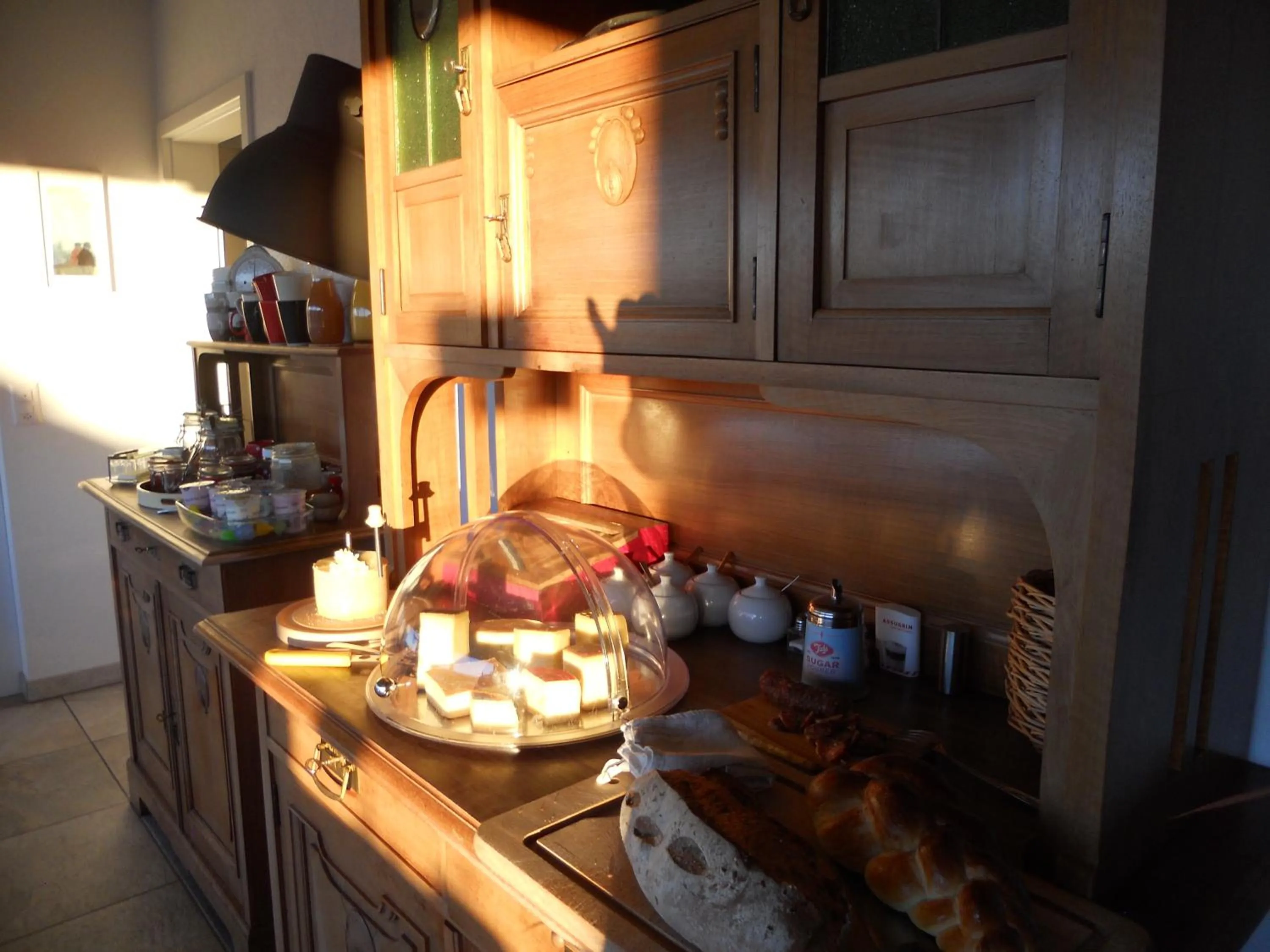 Breakfast in Gîte Chez Toinette