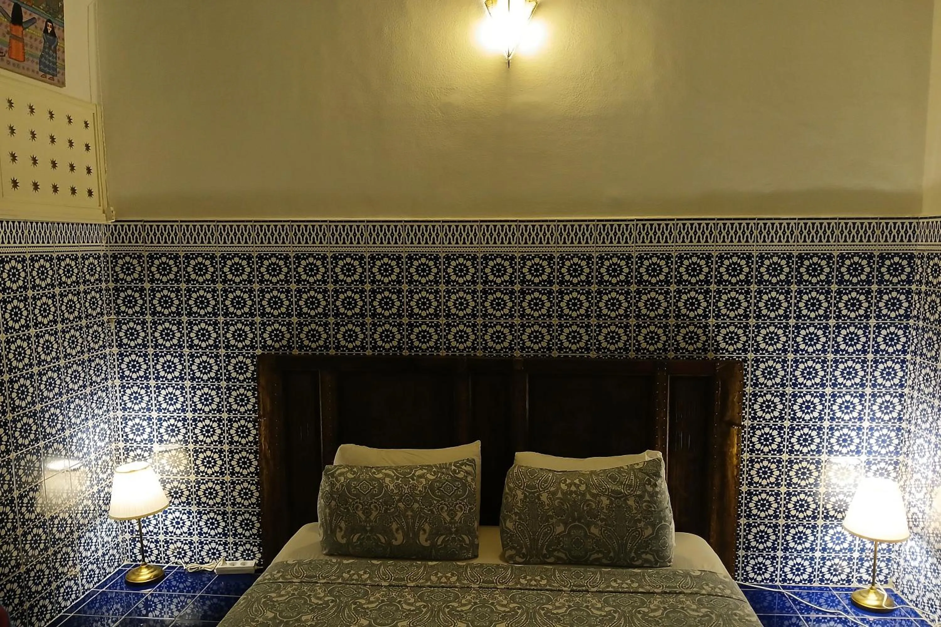 Bed in Riad Meftaha
