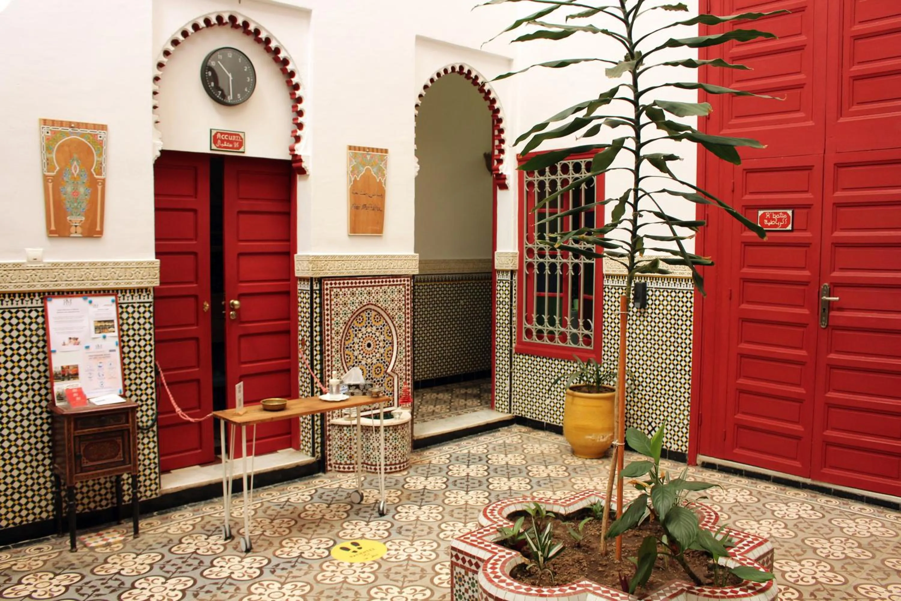 Lobby or reception in Riad Meftaha