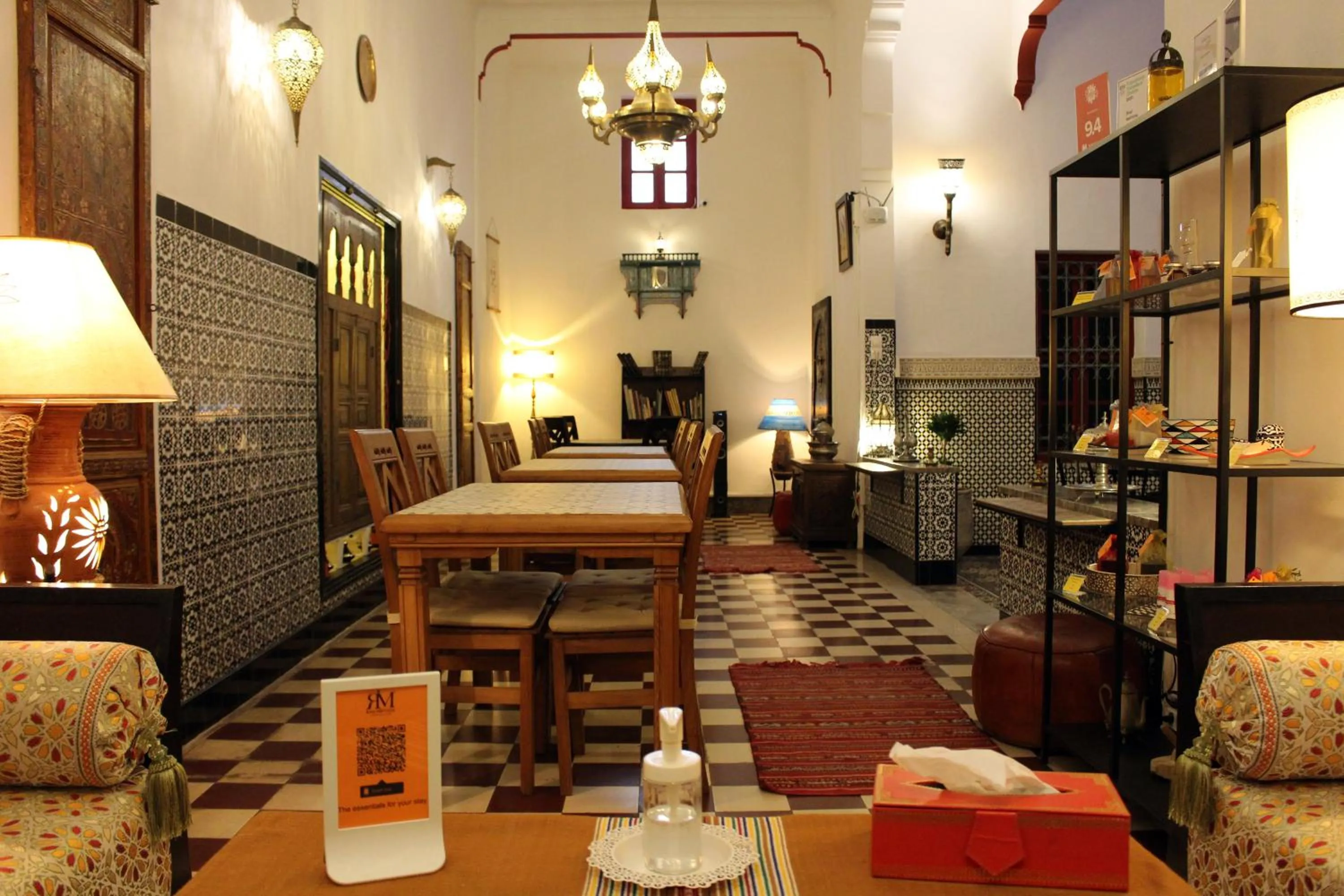 Living room in Riad Meftaha
