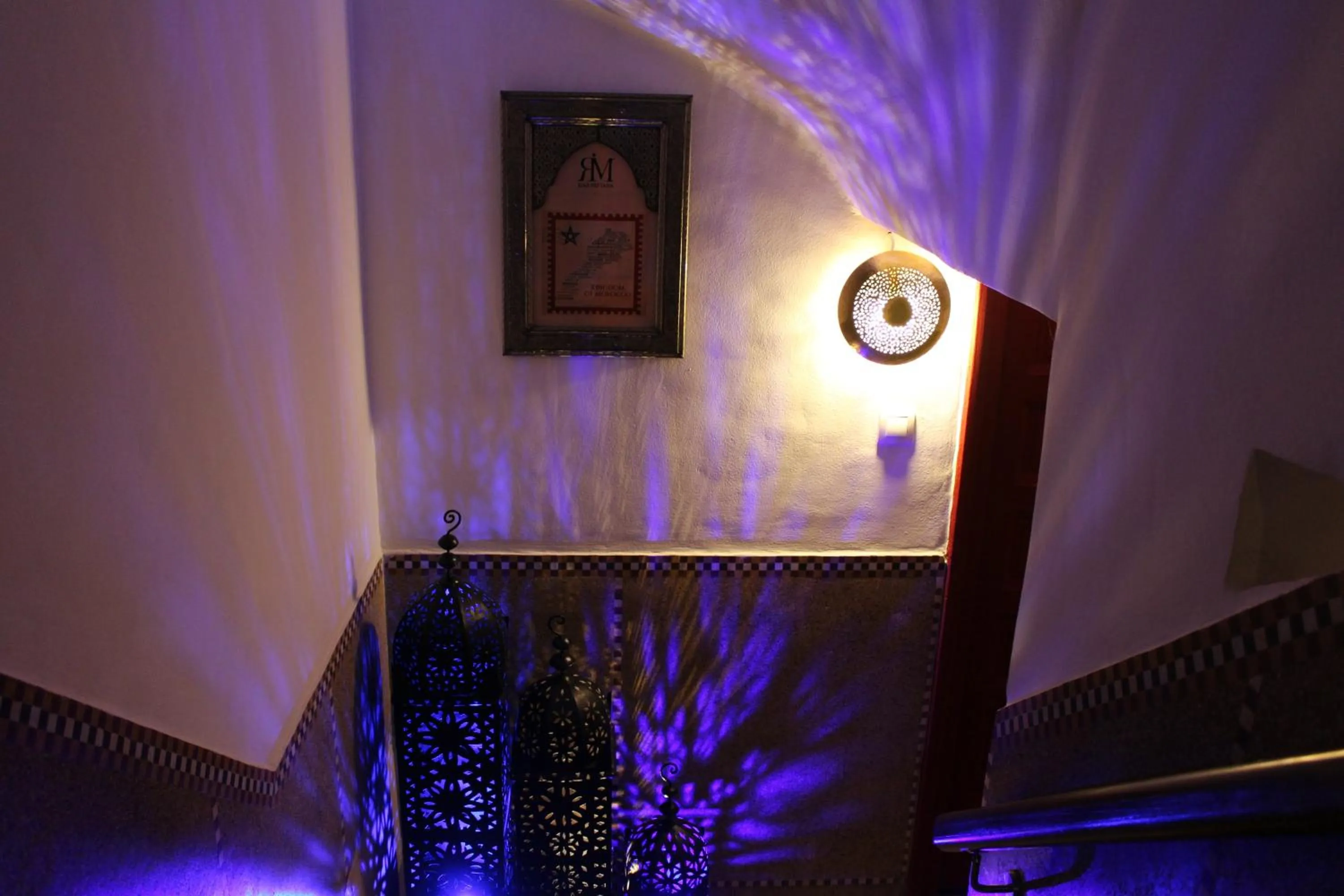 Decorative detail in Riad Meftaha