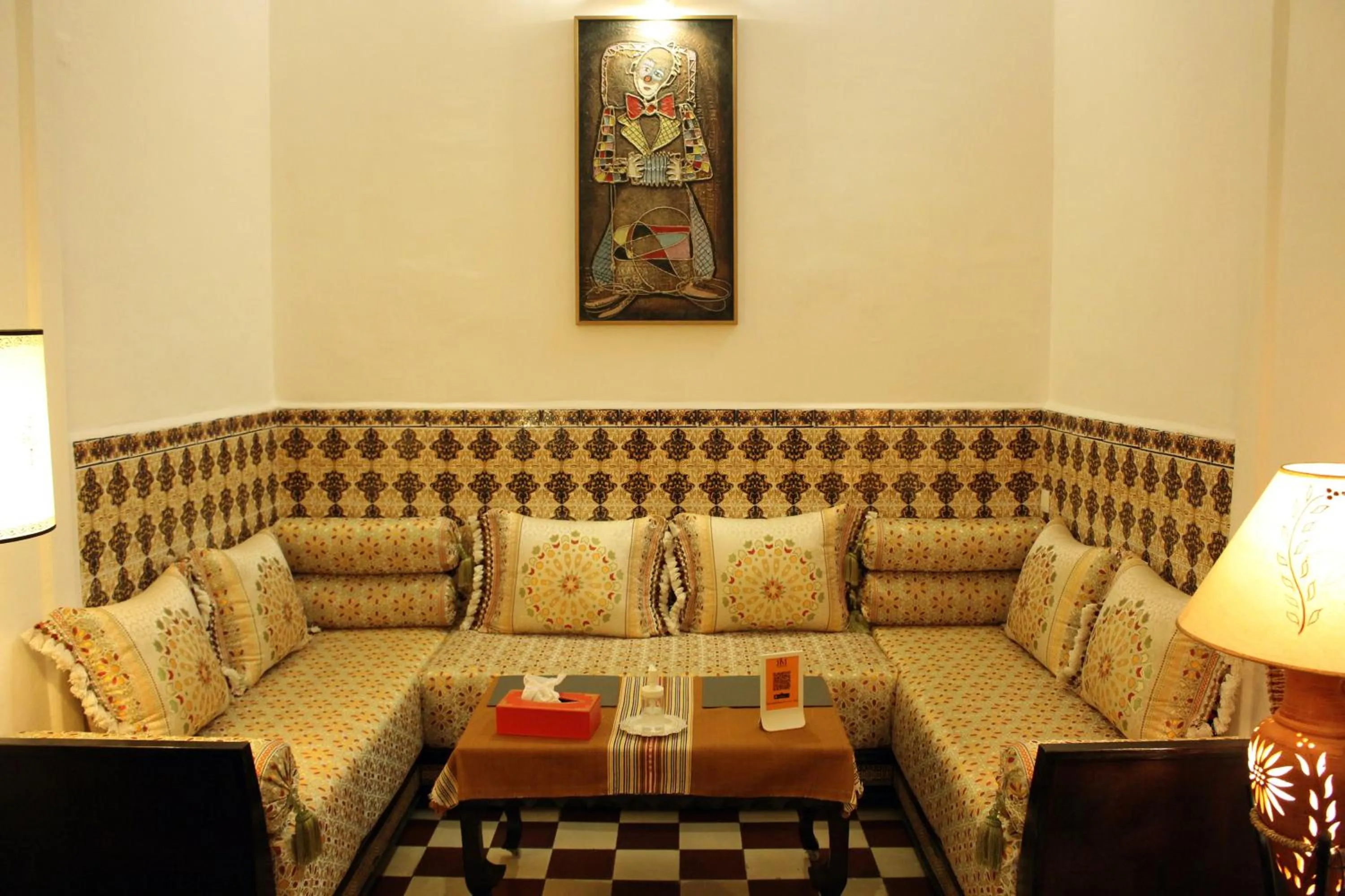 Living room in Riad Meftaha