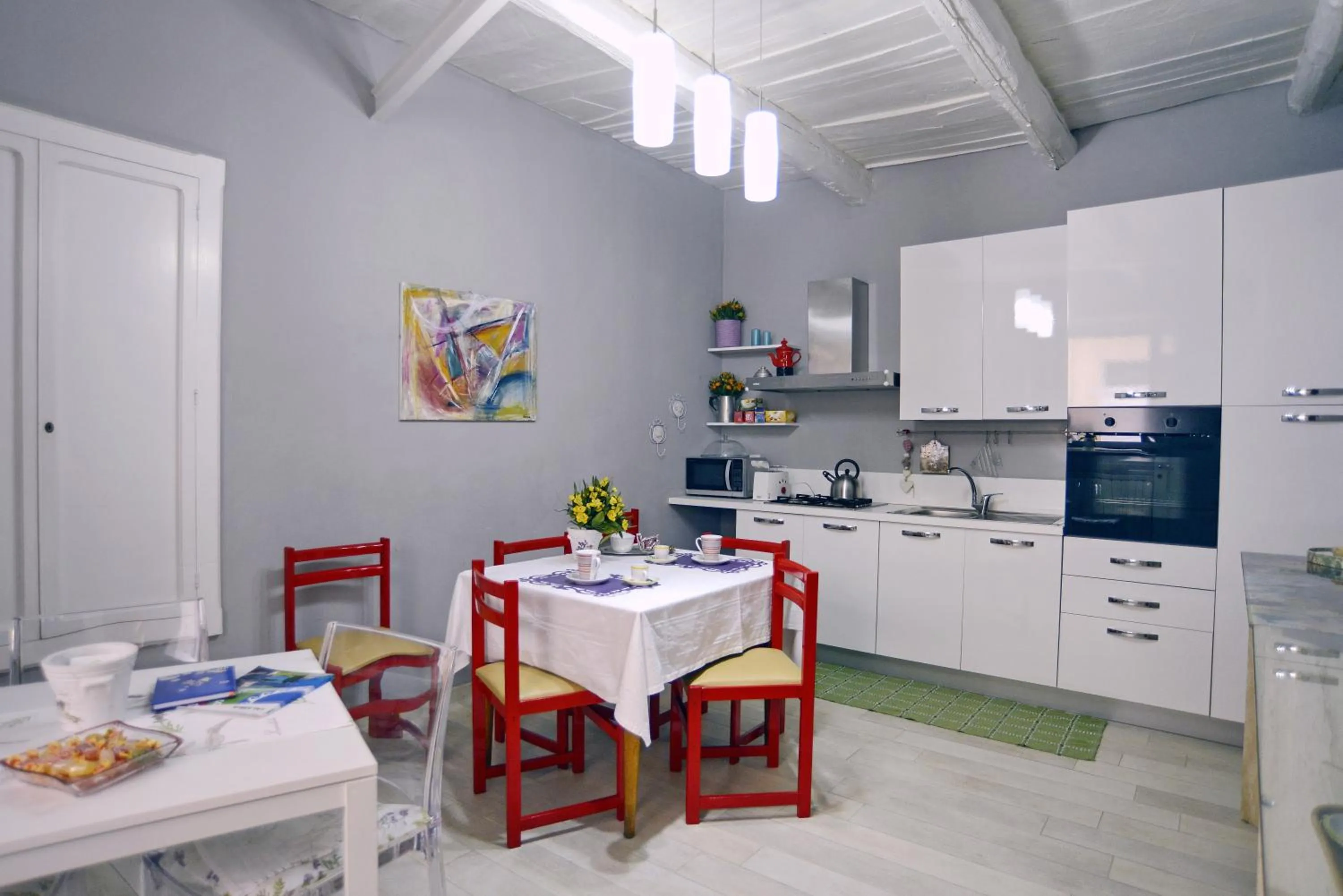 Kitchen or kitchenette in B&B Parva Domus