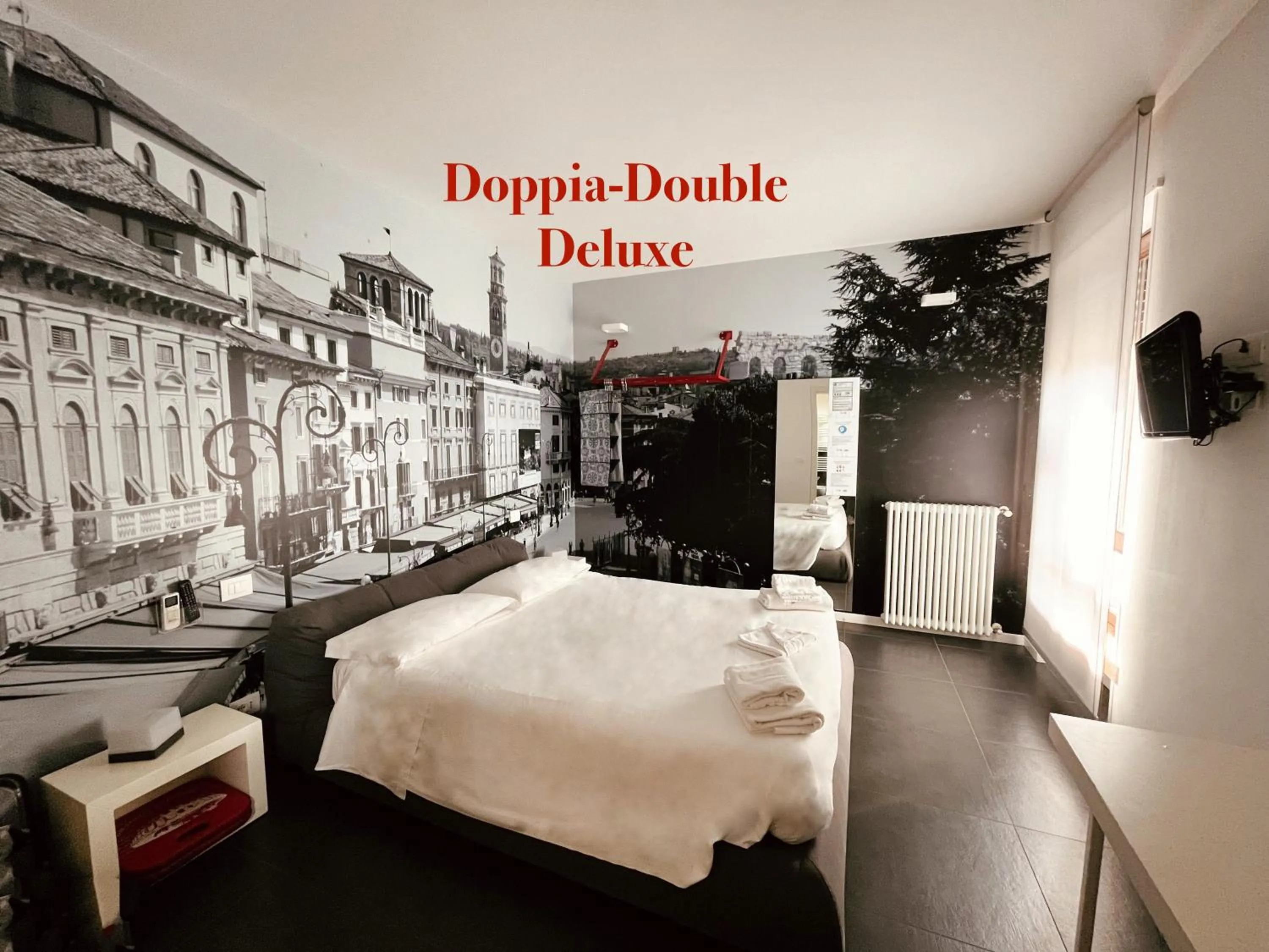 Bed in DiMoras house Verona