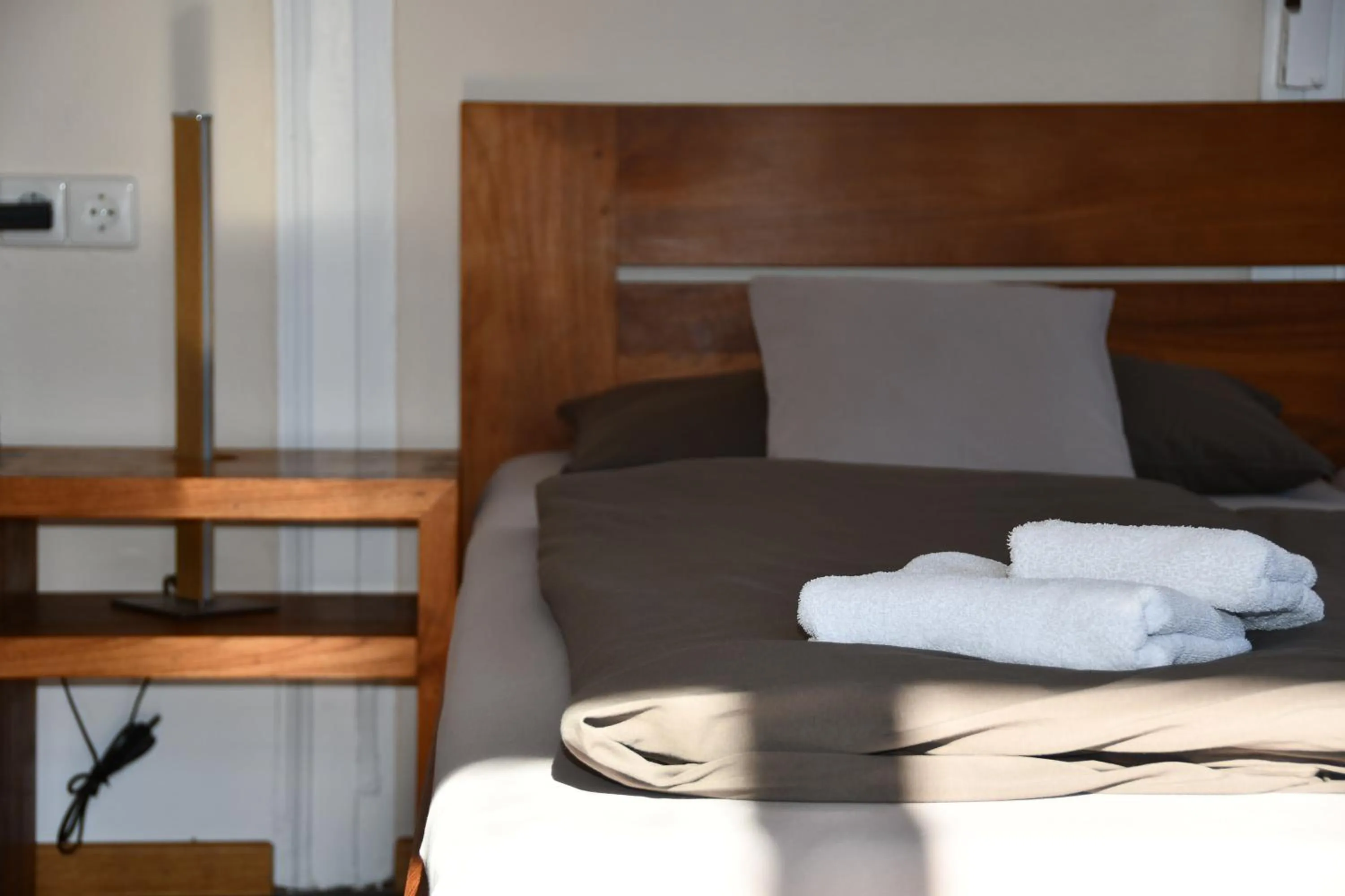 Bed in Gästehaus stuttgART36