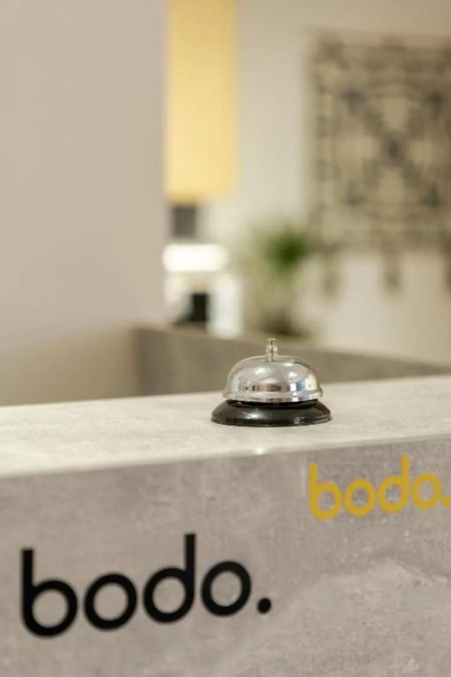 Property logo or sign in Bodo Hostel